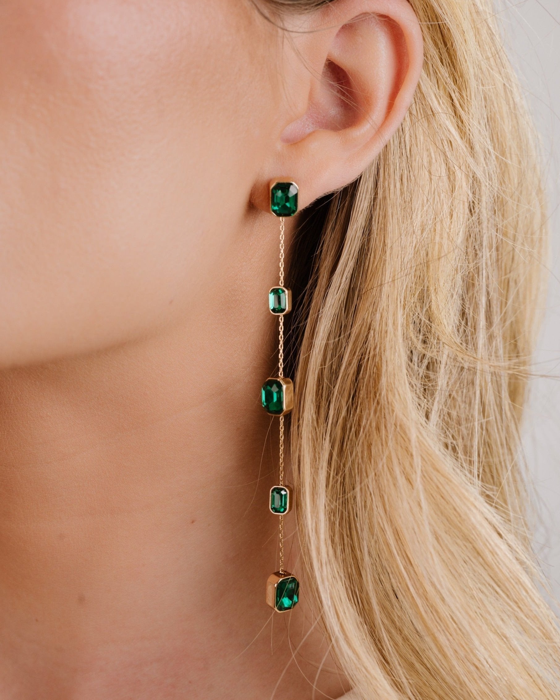 Iconic Crystal Dangle Earrings