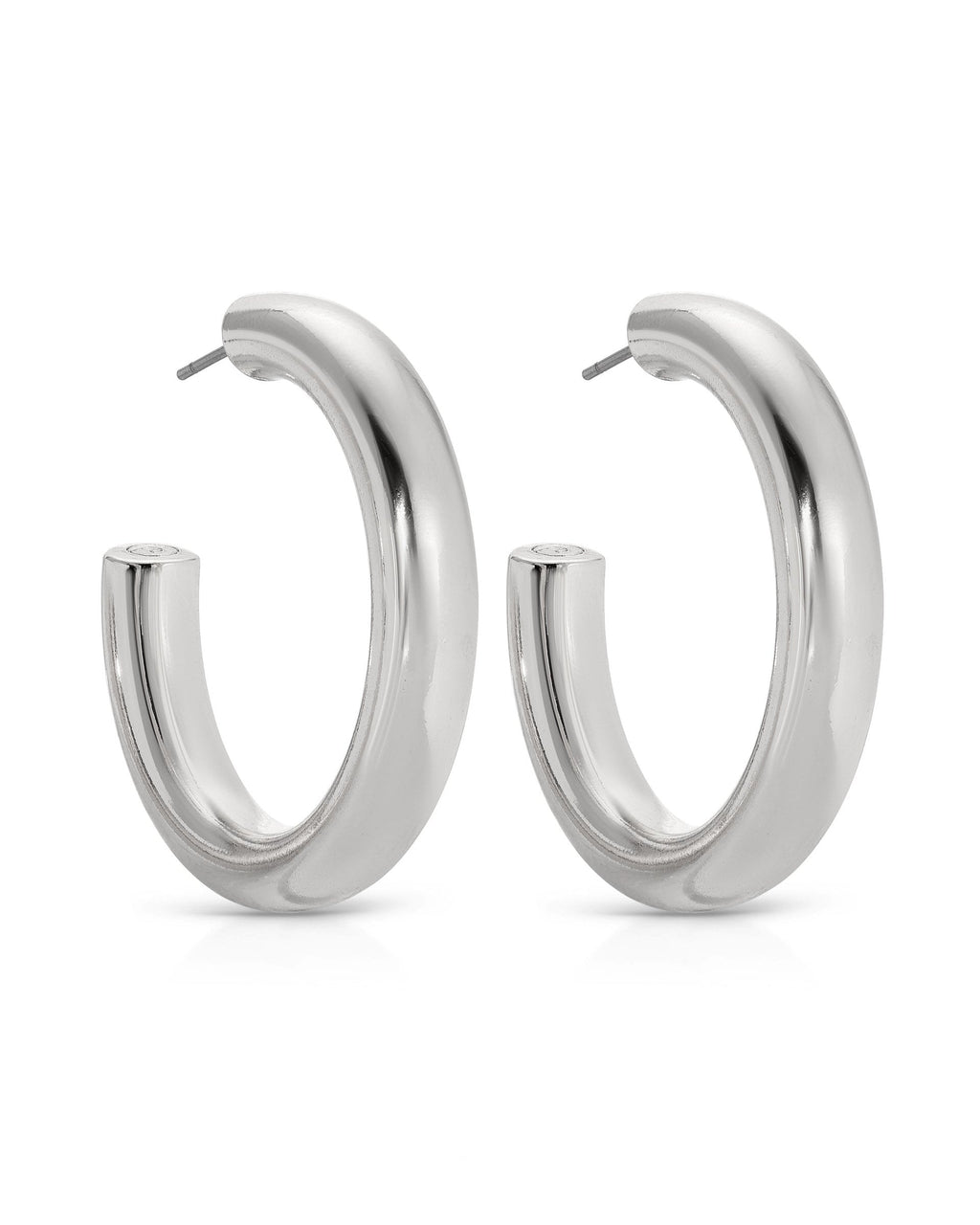 Medium Thick Classic Hoops