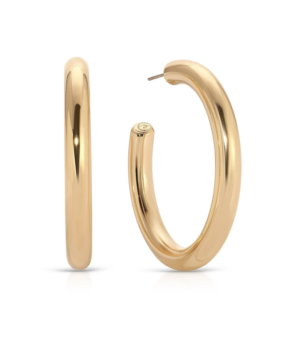 Large Thick Classic Hoops