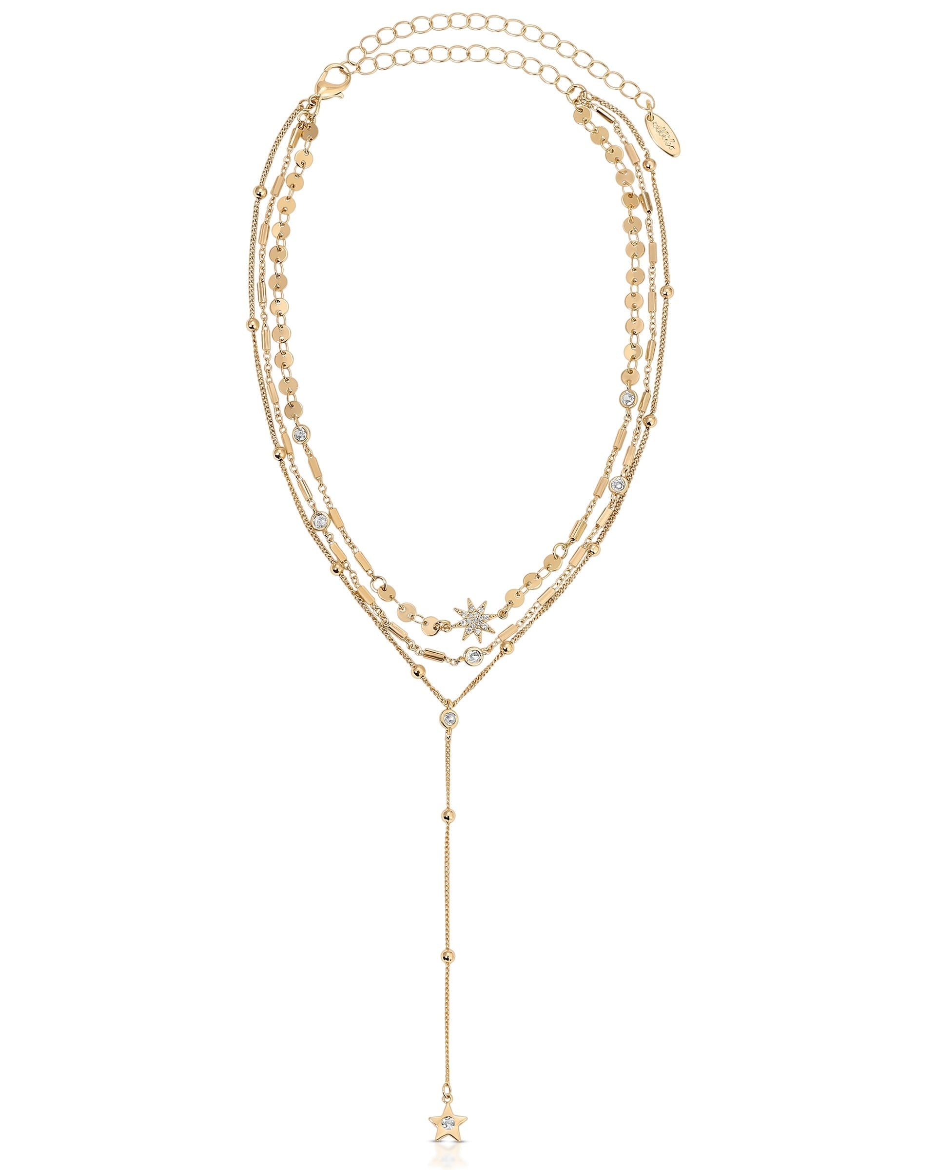 Forever Falling Multi-Chain Lariat Choker