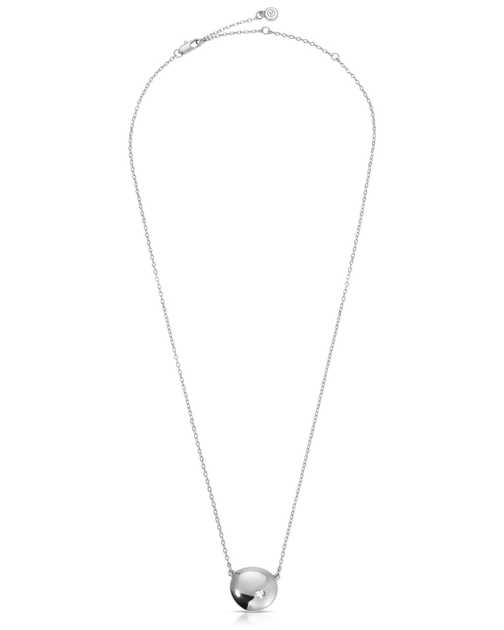 Polished Pebble Pendant Necklace