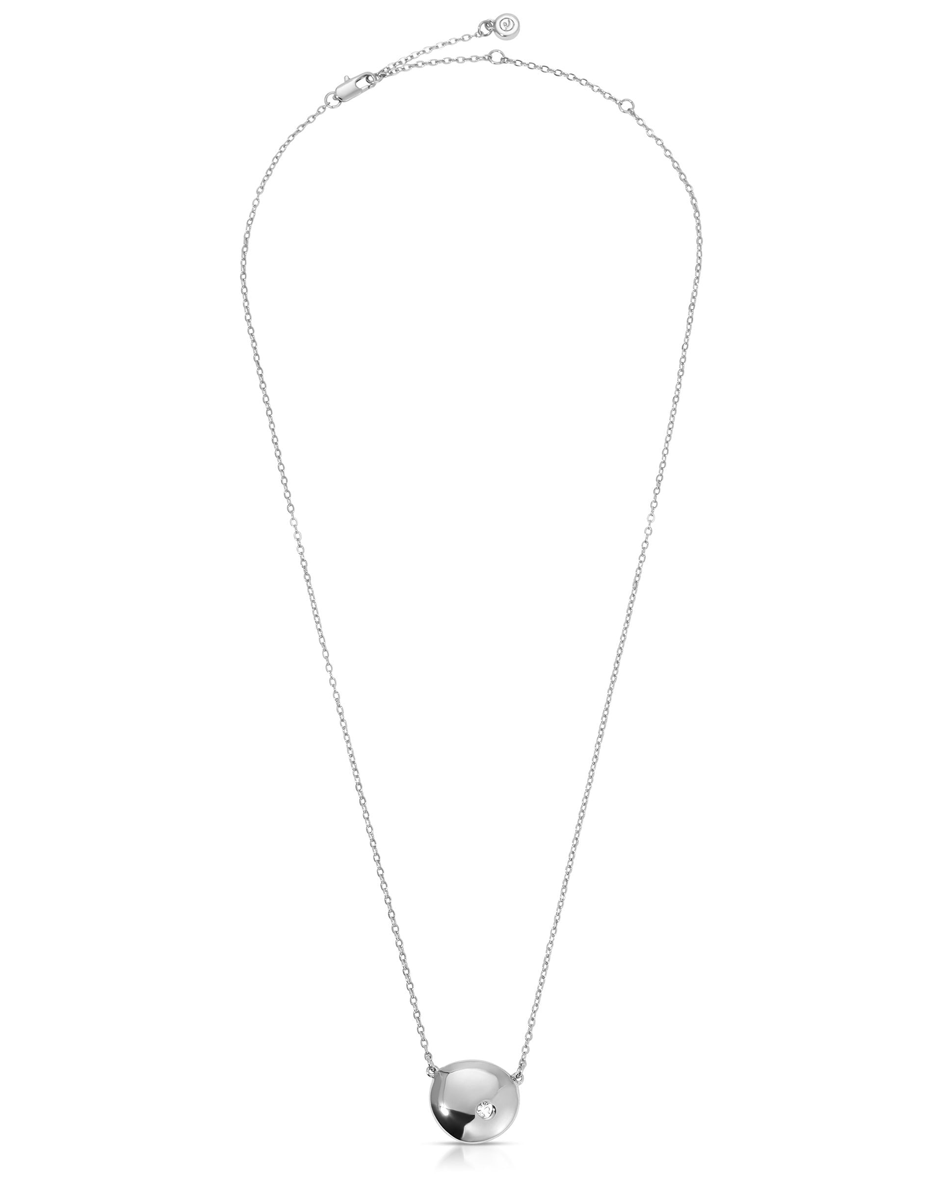 Polished Pebble Pendant Necklace