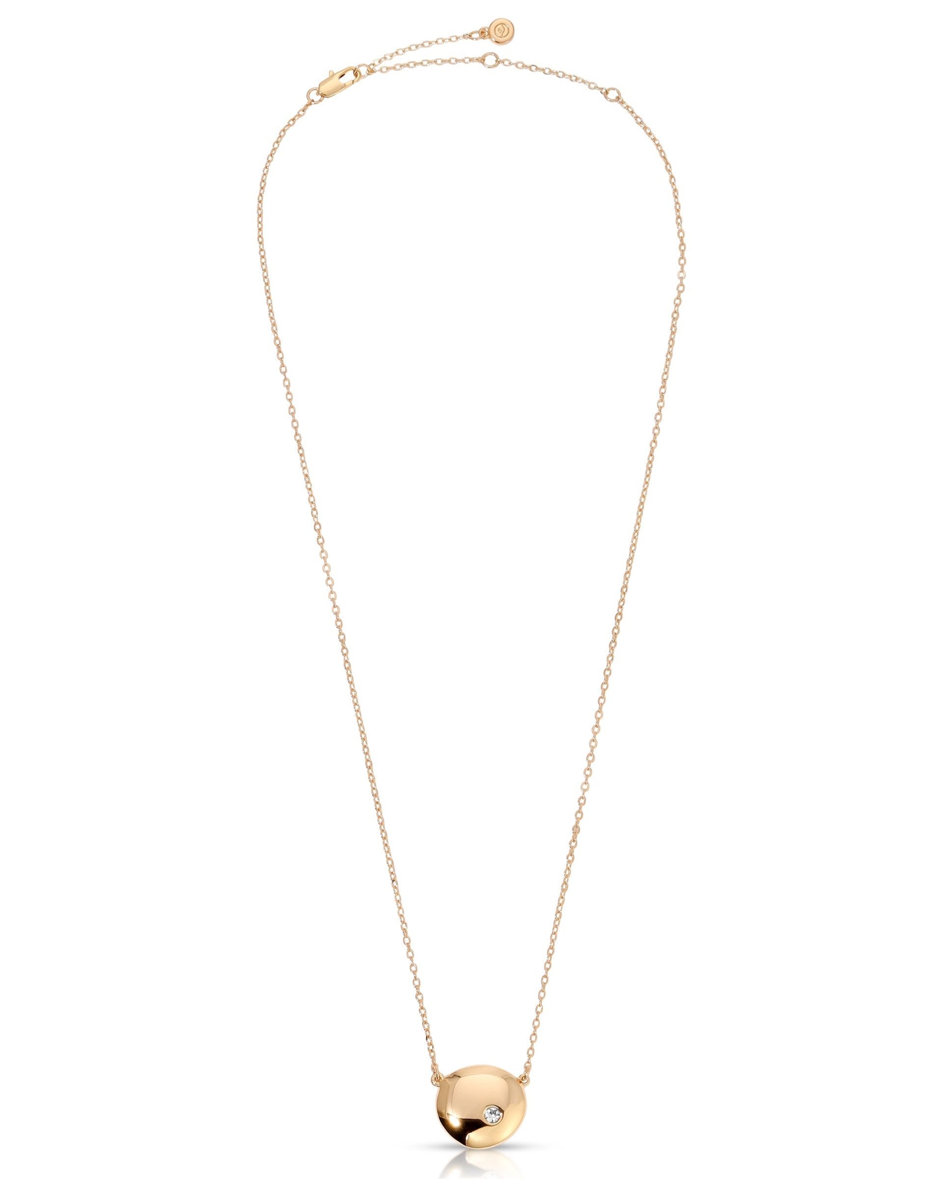 Polished Pebble Pendant Necklace