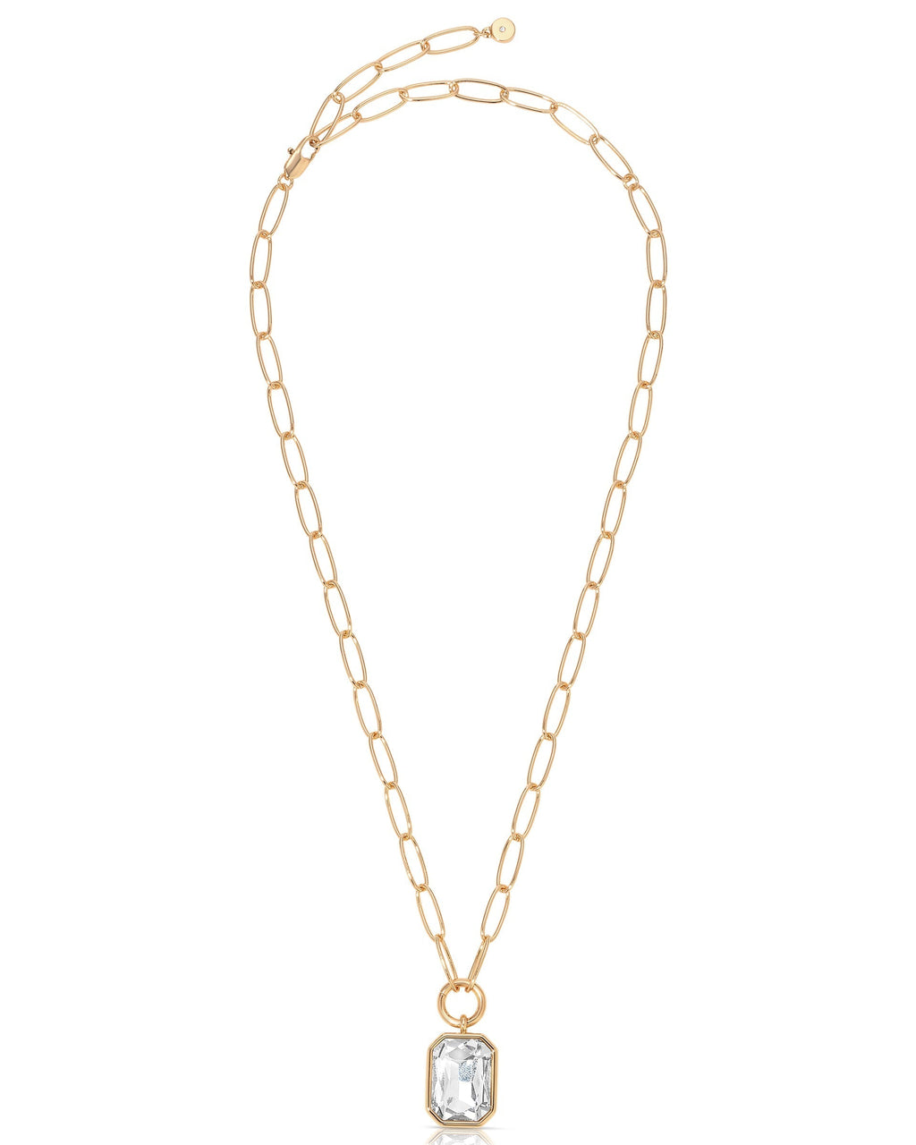 Deco Pendant Necklace