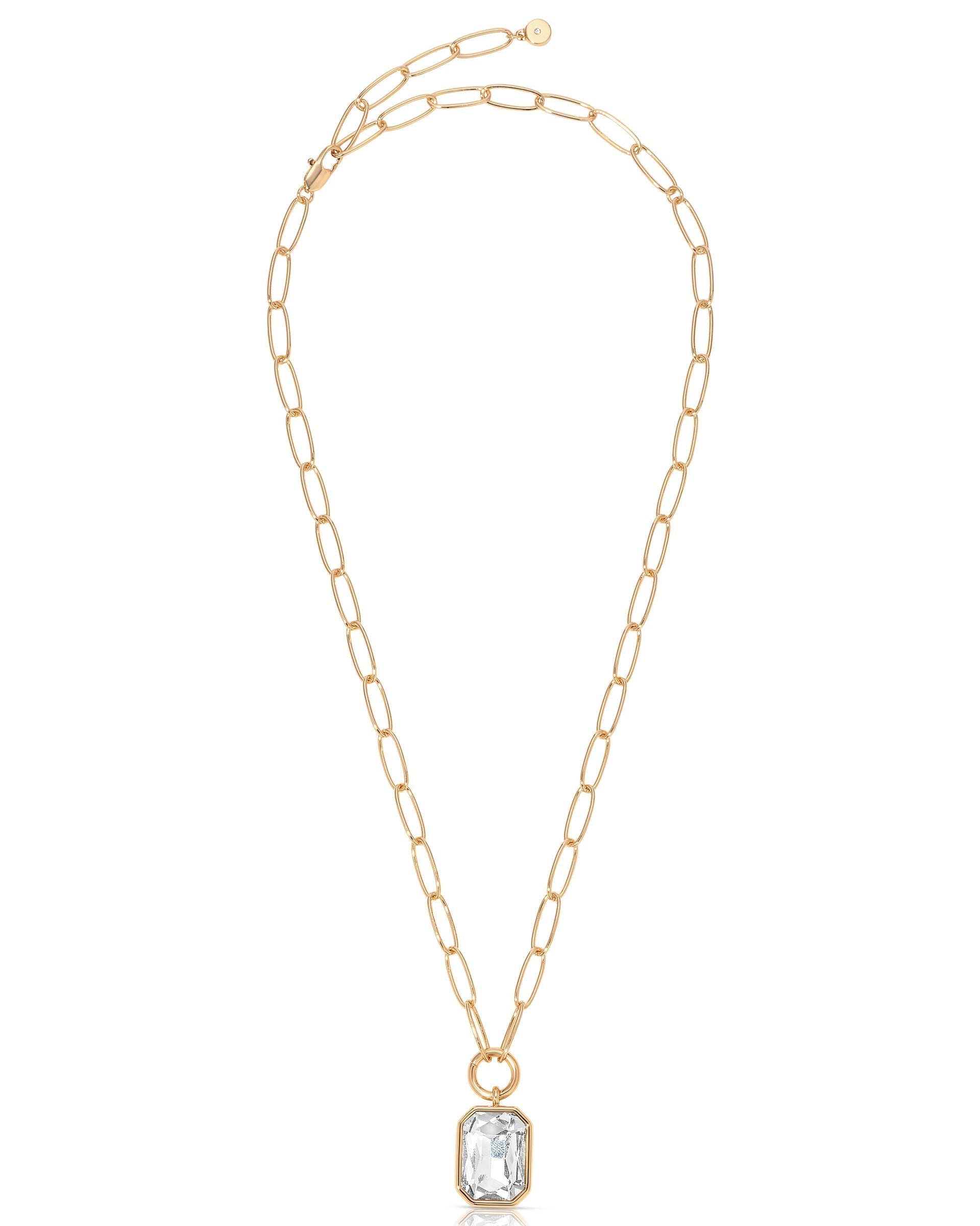 Deco Pendant Necklace