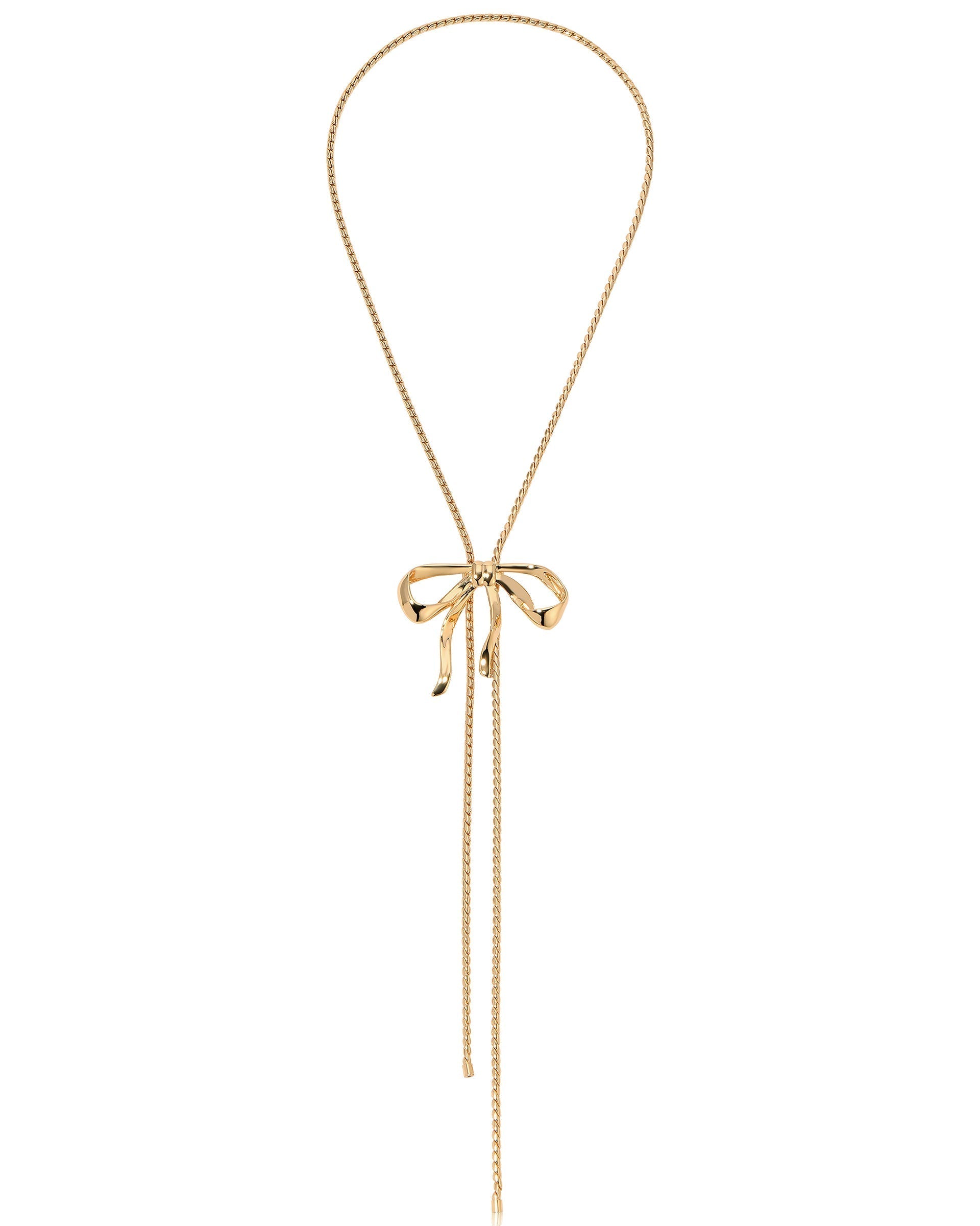 Bow Organica Bolo Necklace