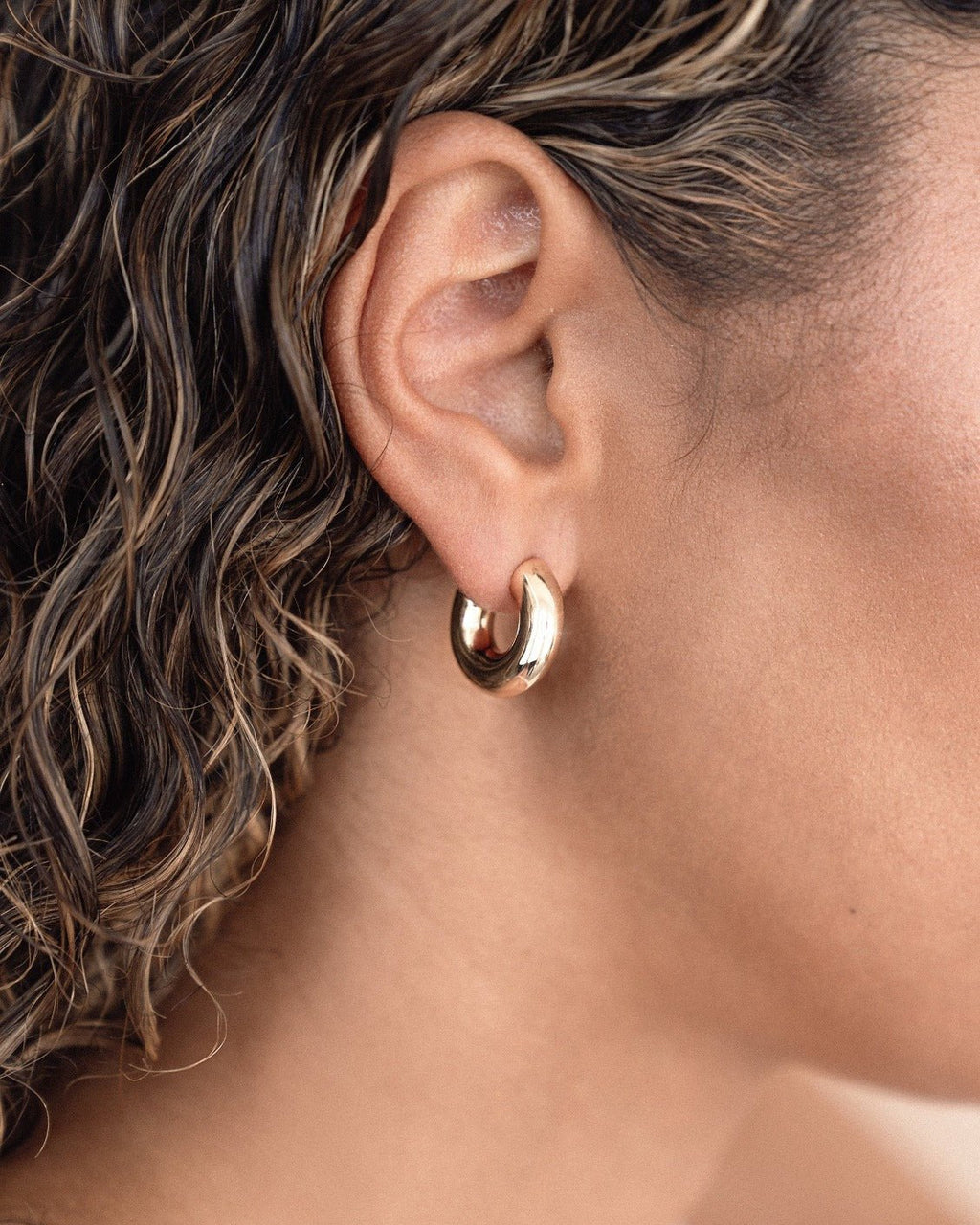 Mini Thick Classic Hoops