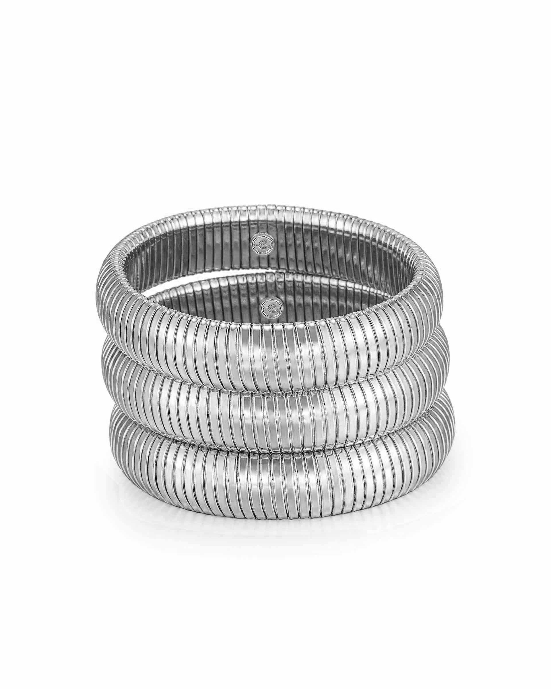 Flex Snake Chain Stretch Bracelet Set