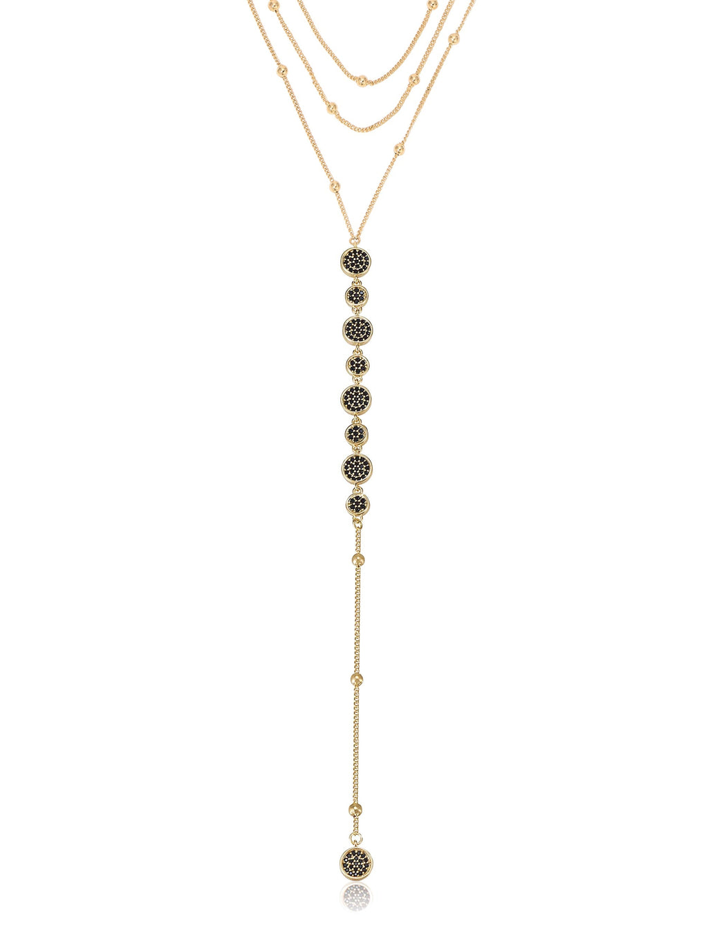 Bali Dreams Crystal Lariat Necklace