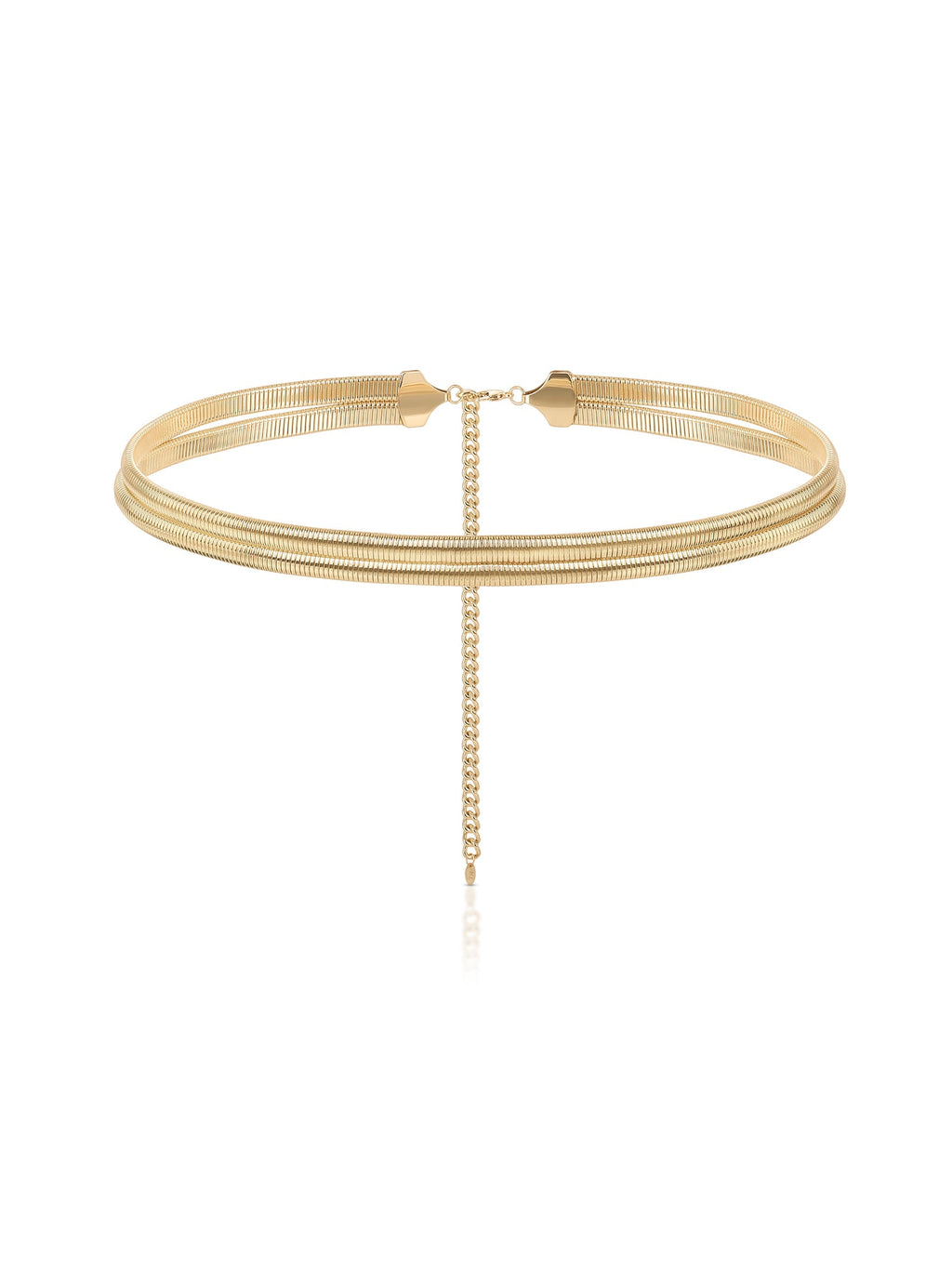 Wrap Around Flex Snake Chain Belt