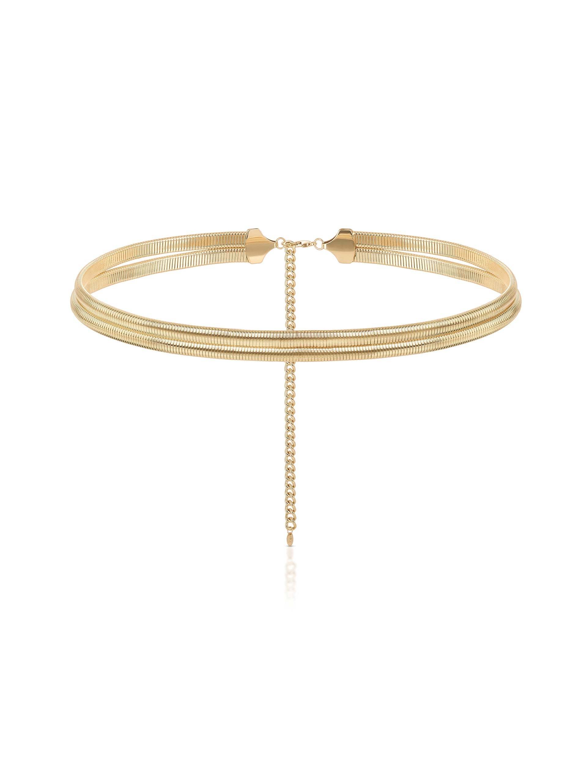 Wrap Around Flex Snake Chain Belt