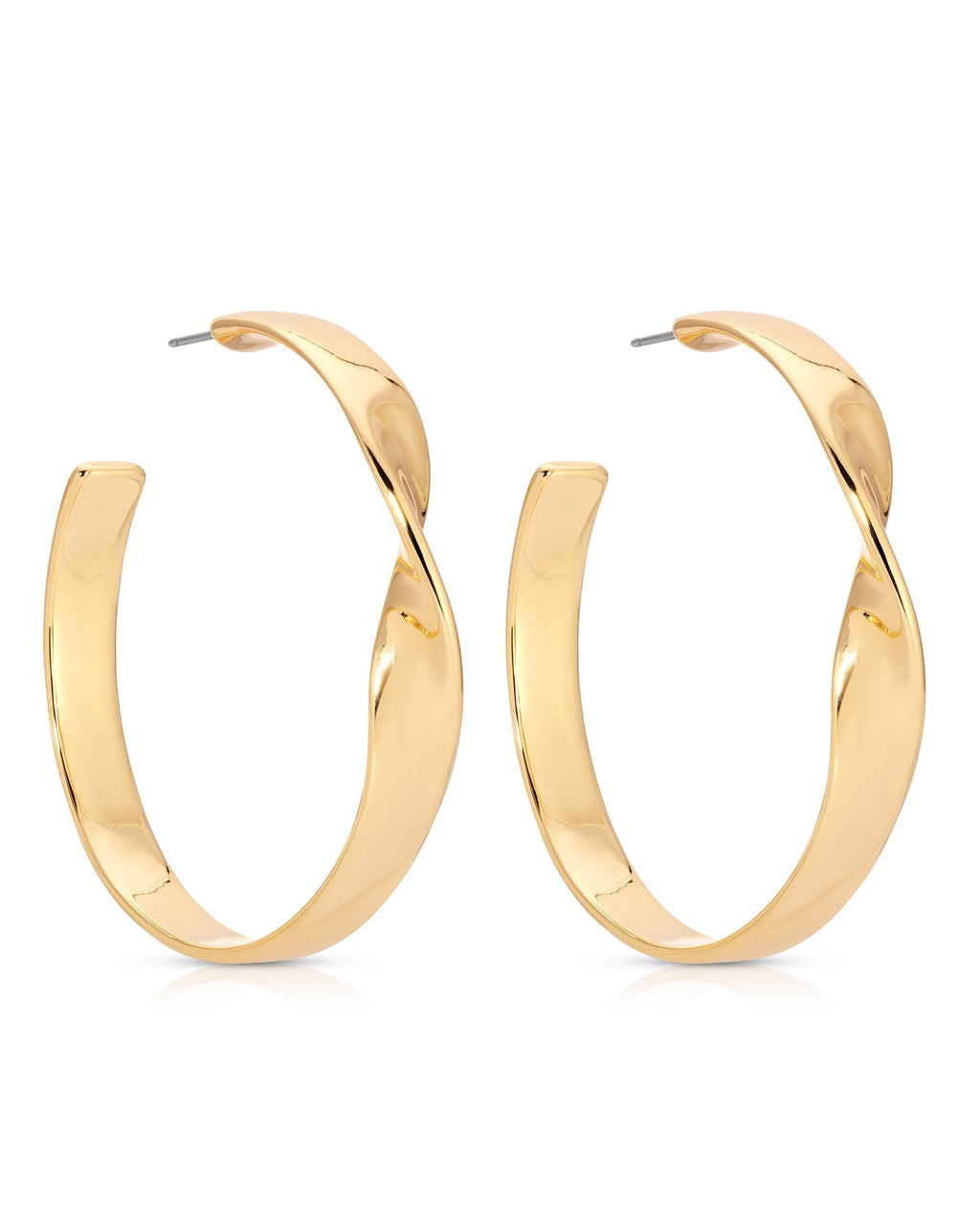 Heirloom Twist Large Hoops