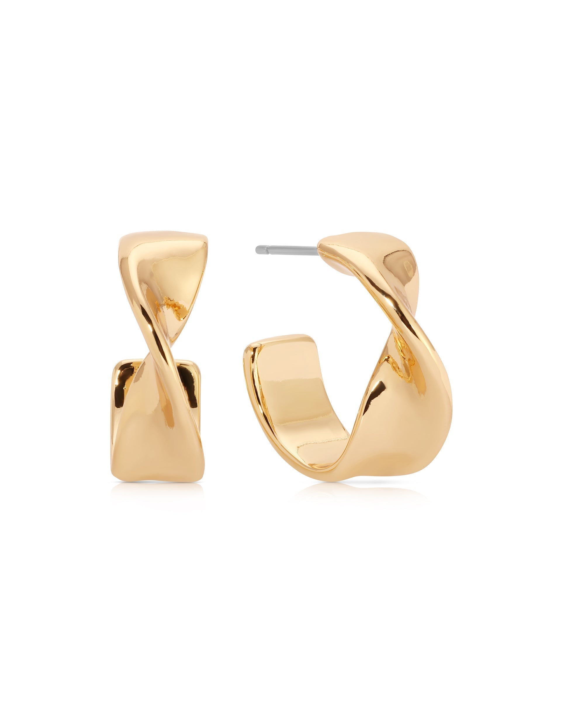 Heirloom Twist Small Hoops
