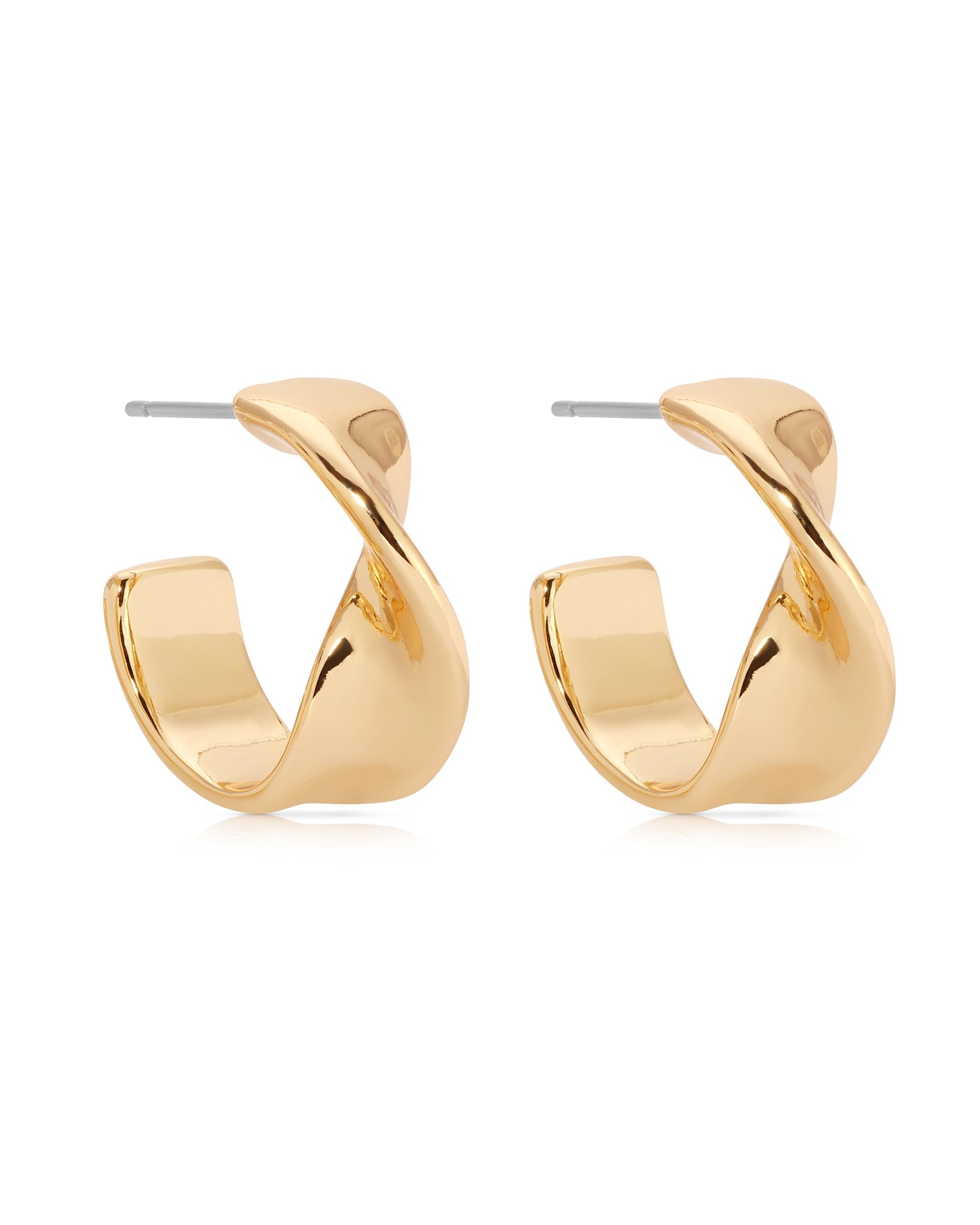 Heirloom Twist Small Hoops