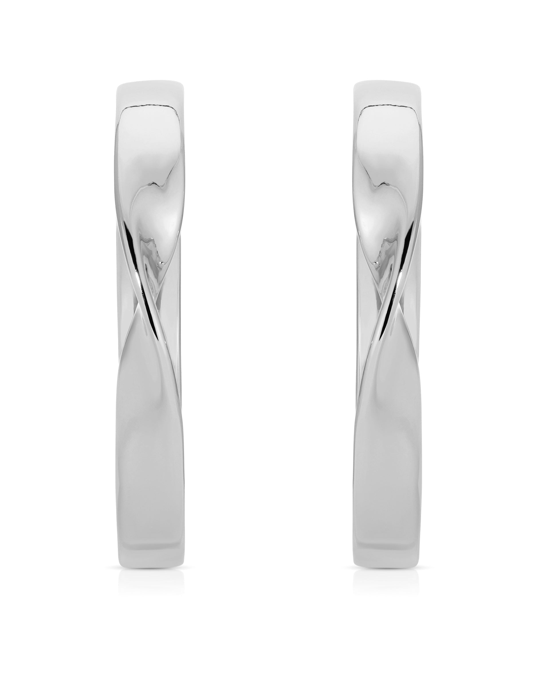 Heirloom Twist Large Hoops