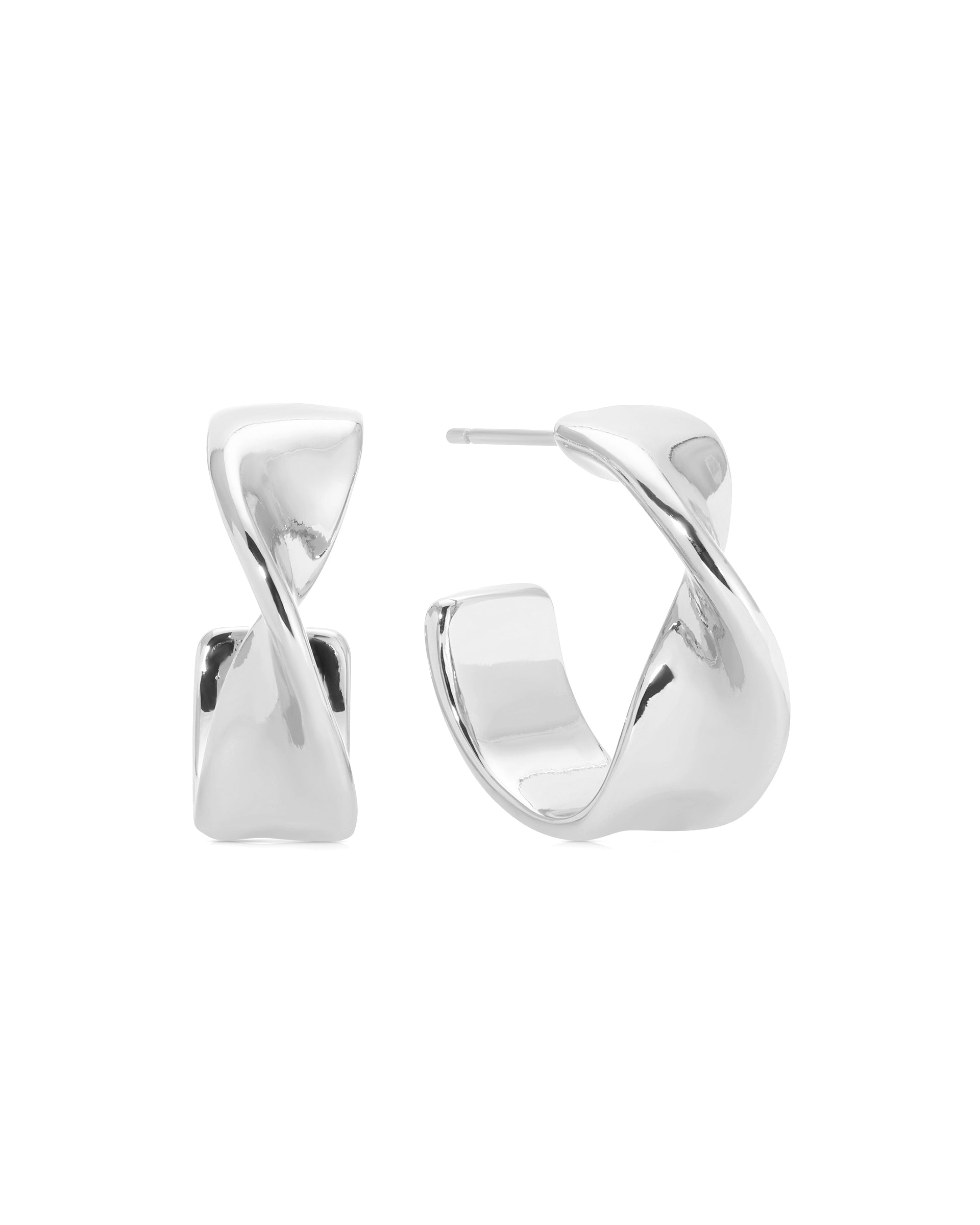 Heirloom Twist Small Hoops