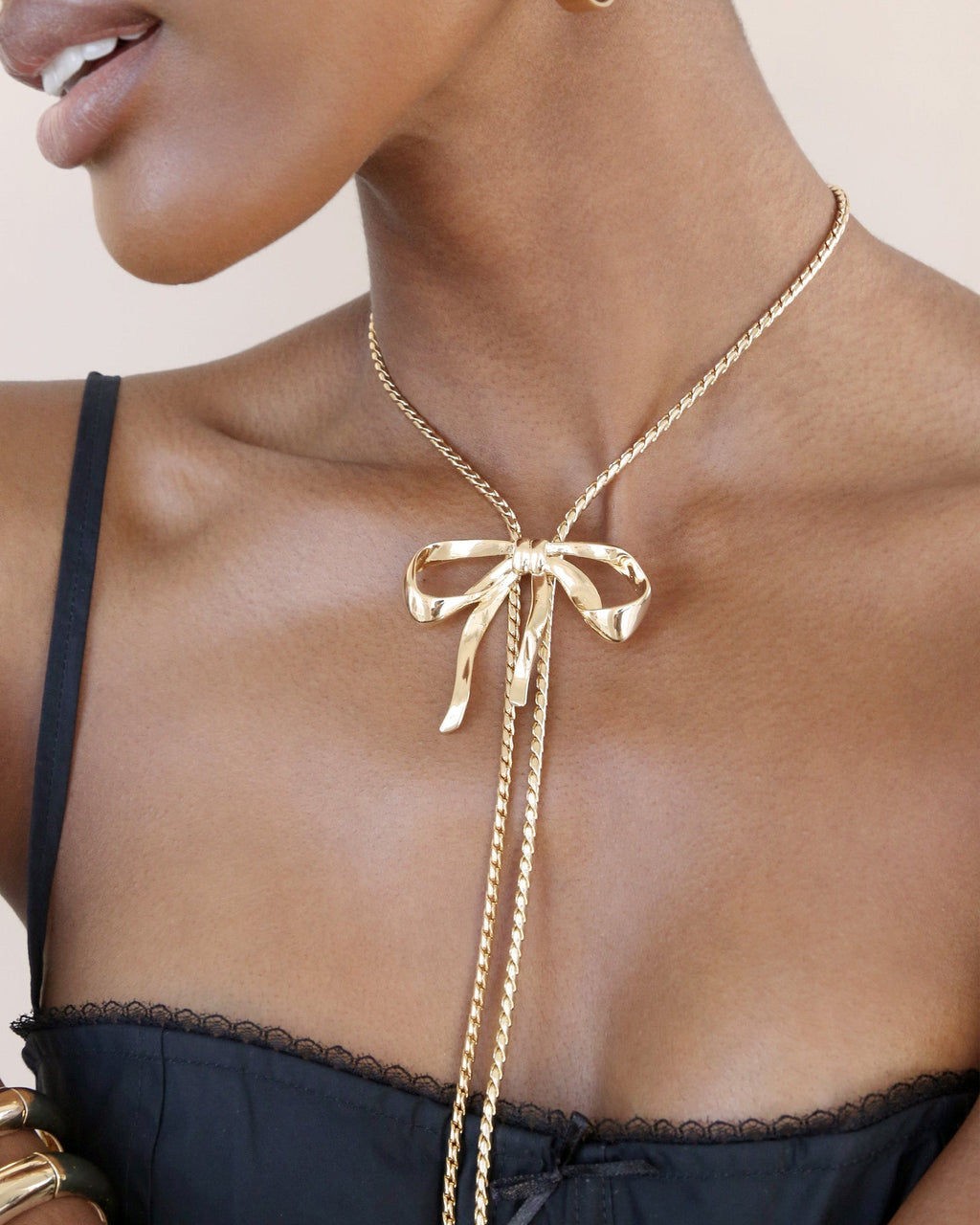 Bow Organica Bolo Necklace