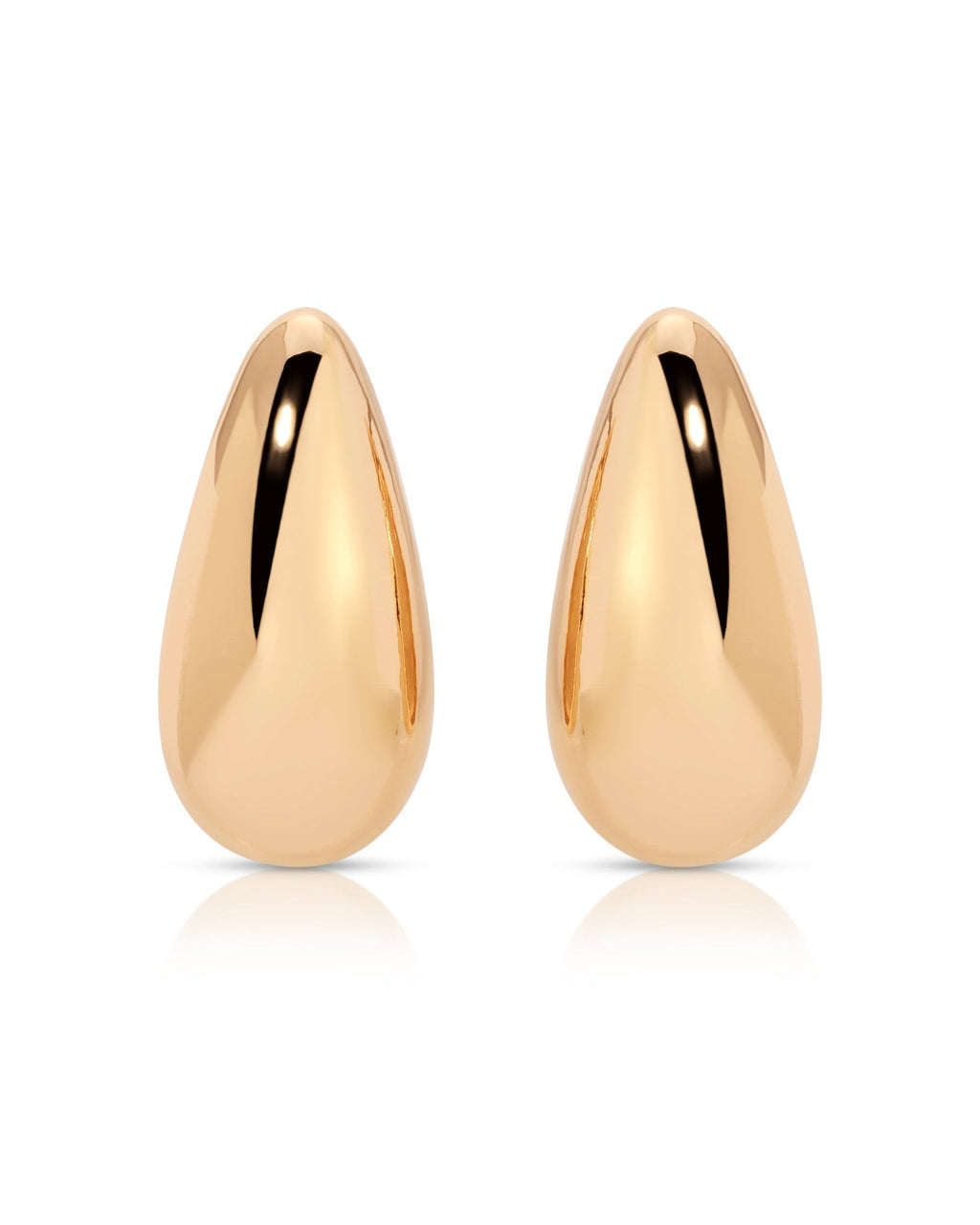 Golden Teardrop Earrings