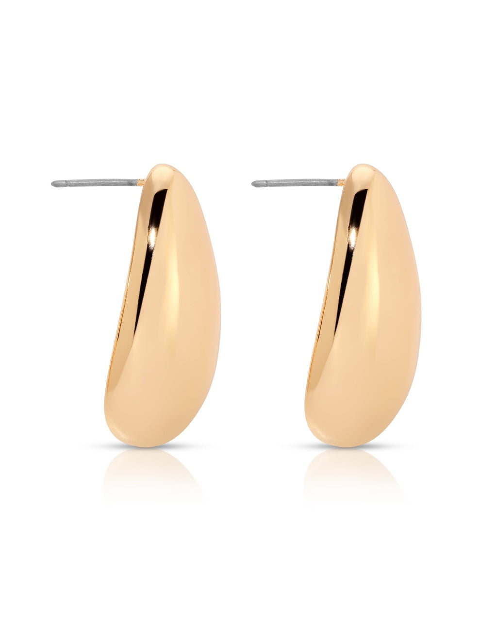 Golden Teardrop Earrings