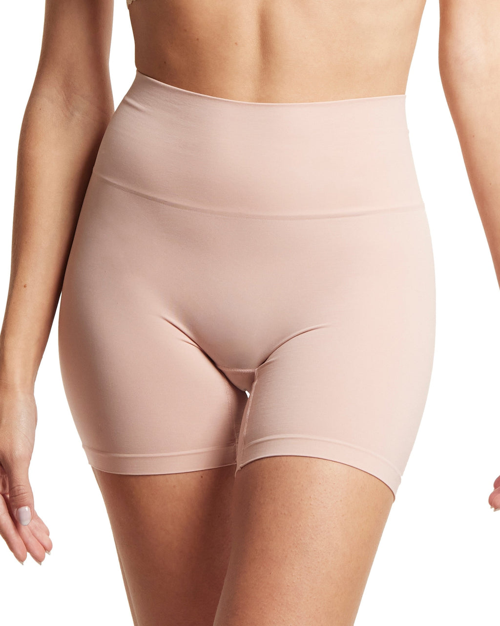 Bodyâ„?High Rise Bike Short Inner Peace Beige