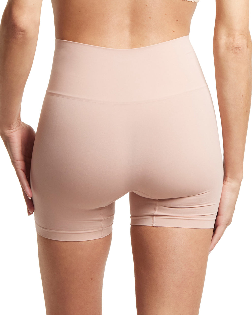 Bodyâ„?High Rise Bike Short Inner Peace Beige