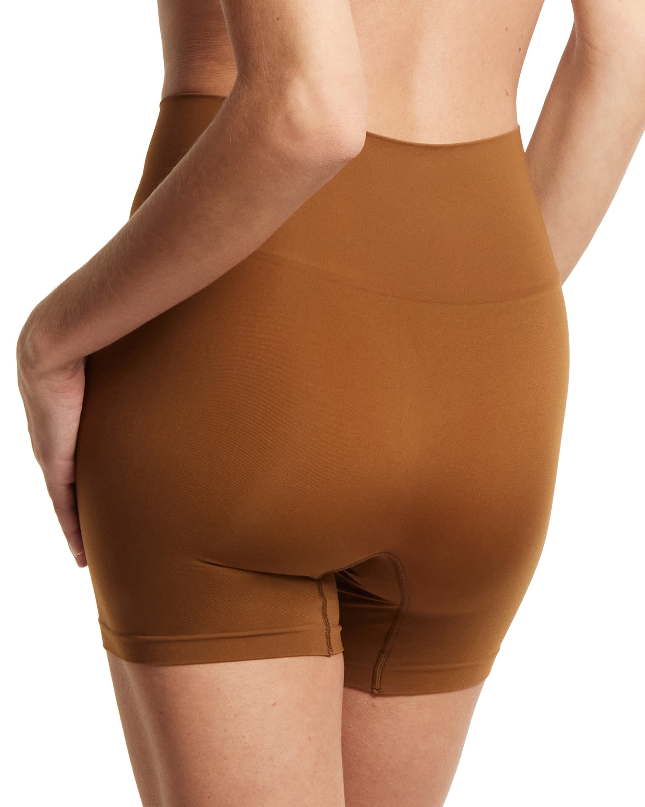 Bodyâ„?High Rise Bike Short Macchiato Brown