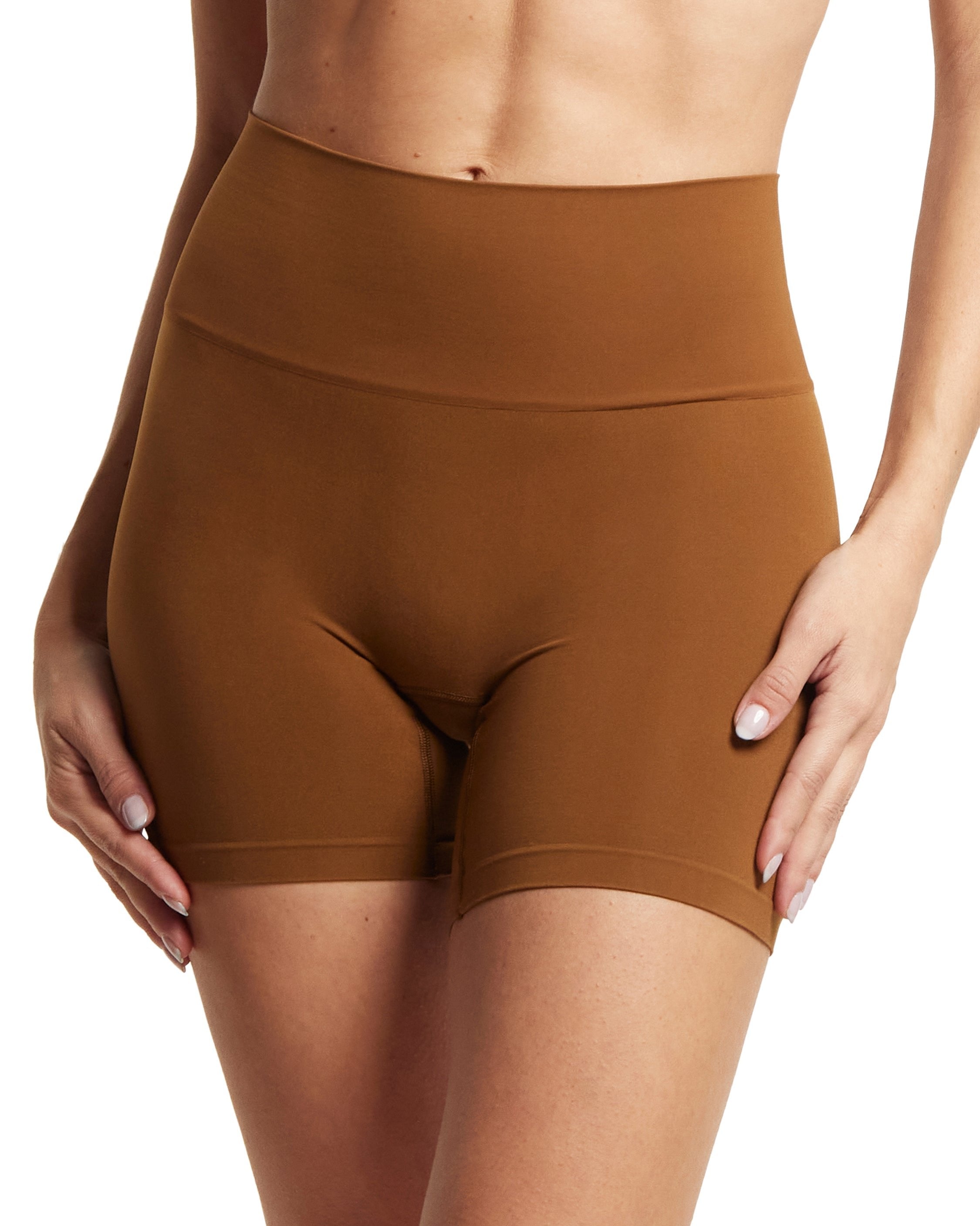 Bodyâ„?High Rise Bike Short Macchiato Brown