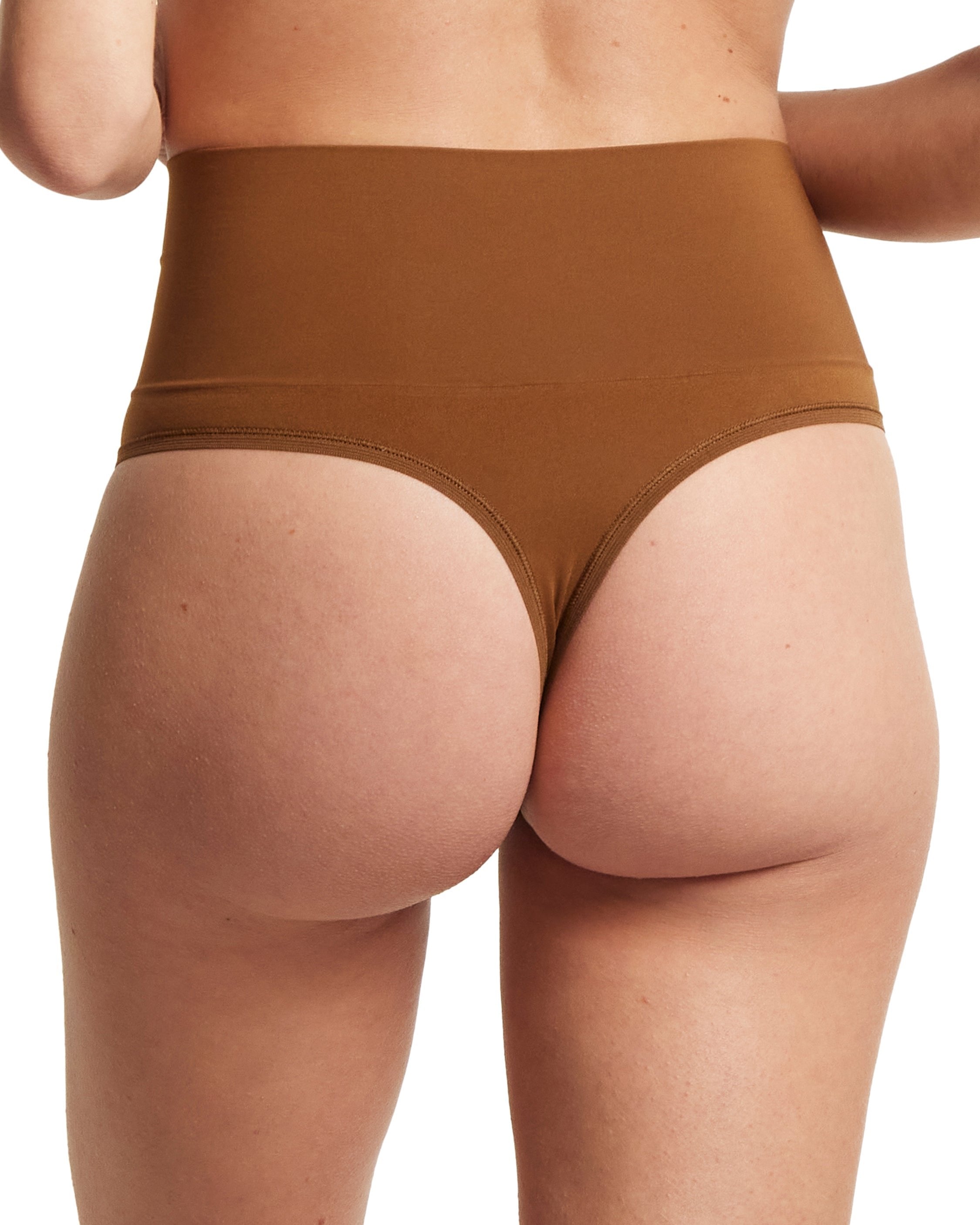 Bodyâ„?Midrise Thong Macchiato Brown