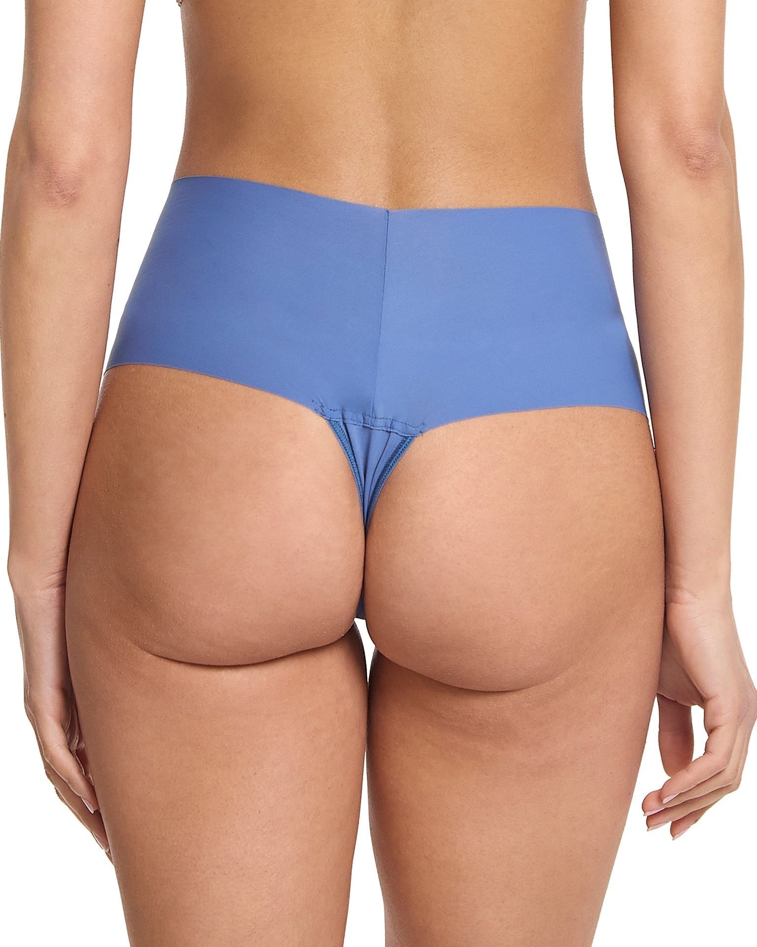 BreatheSoft® High Rise Thong Rainy Day Blue