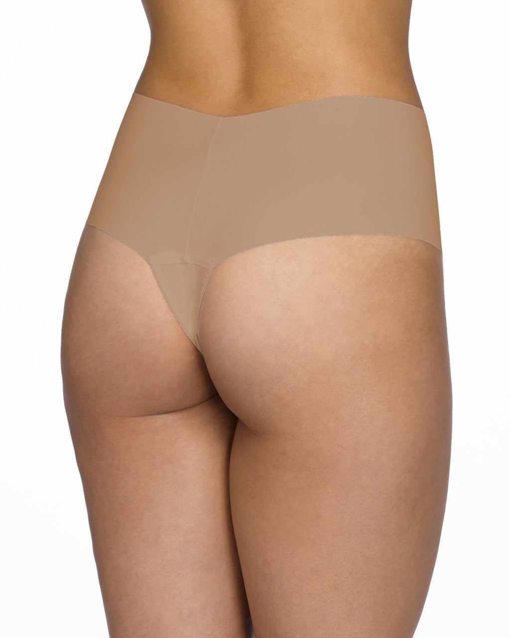 BreatheSoft® High Rise Thong Taupe