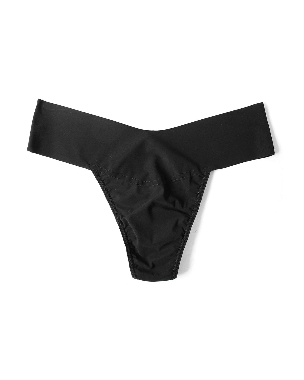 BreatheSoft® Natural Rise Thong Black