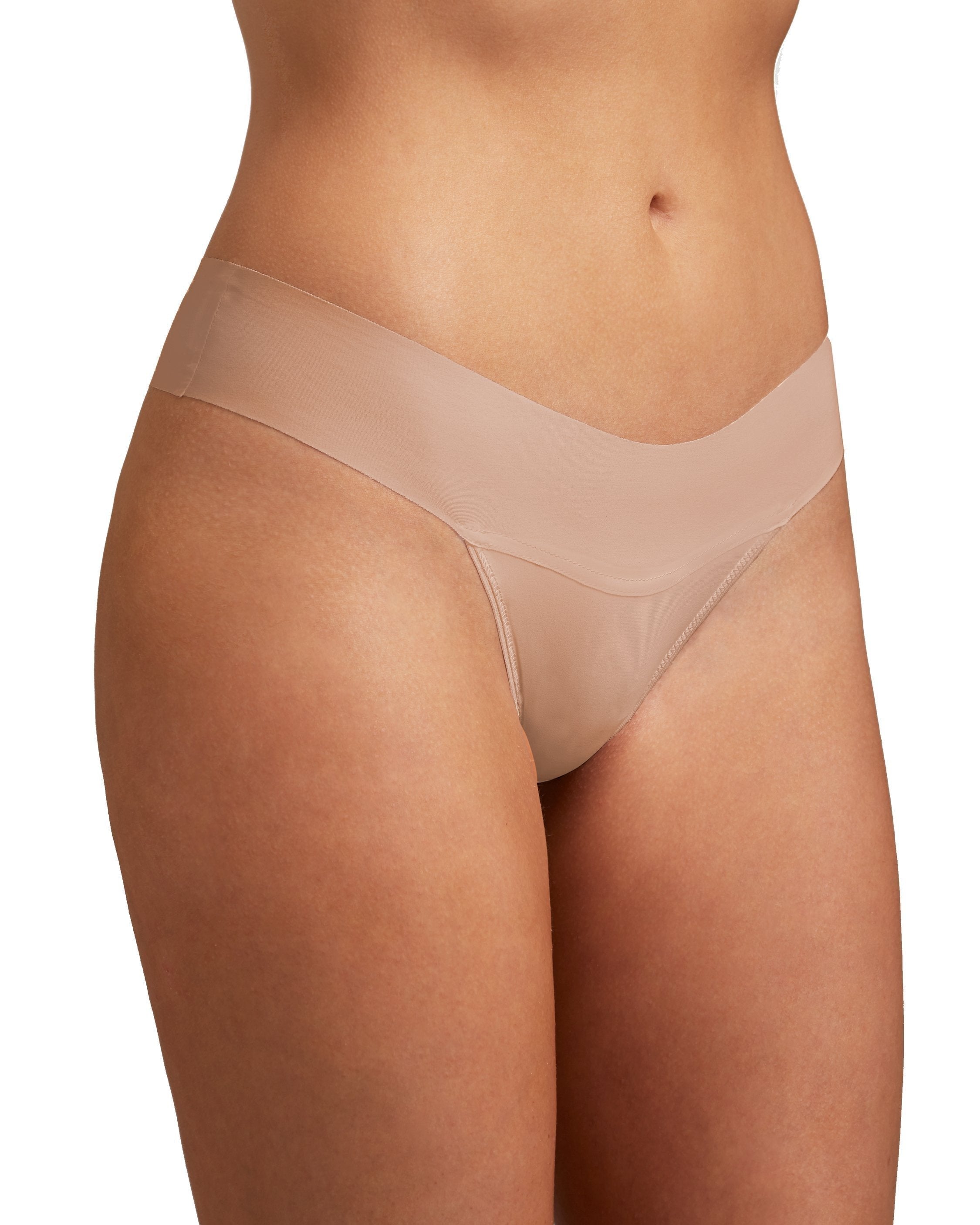 BreatheSoft® Natural Rise Thong Taupe