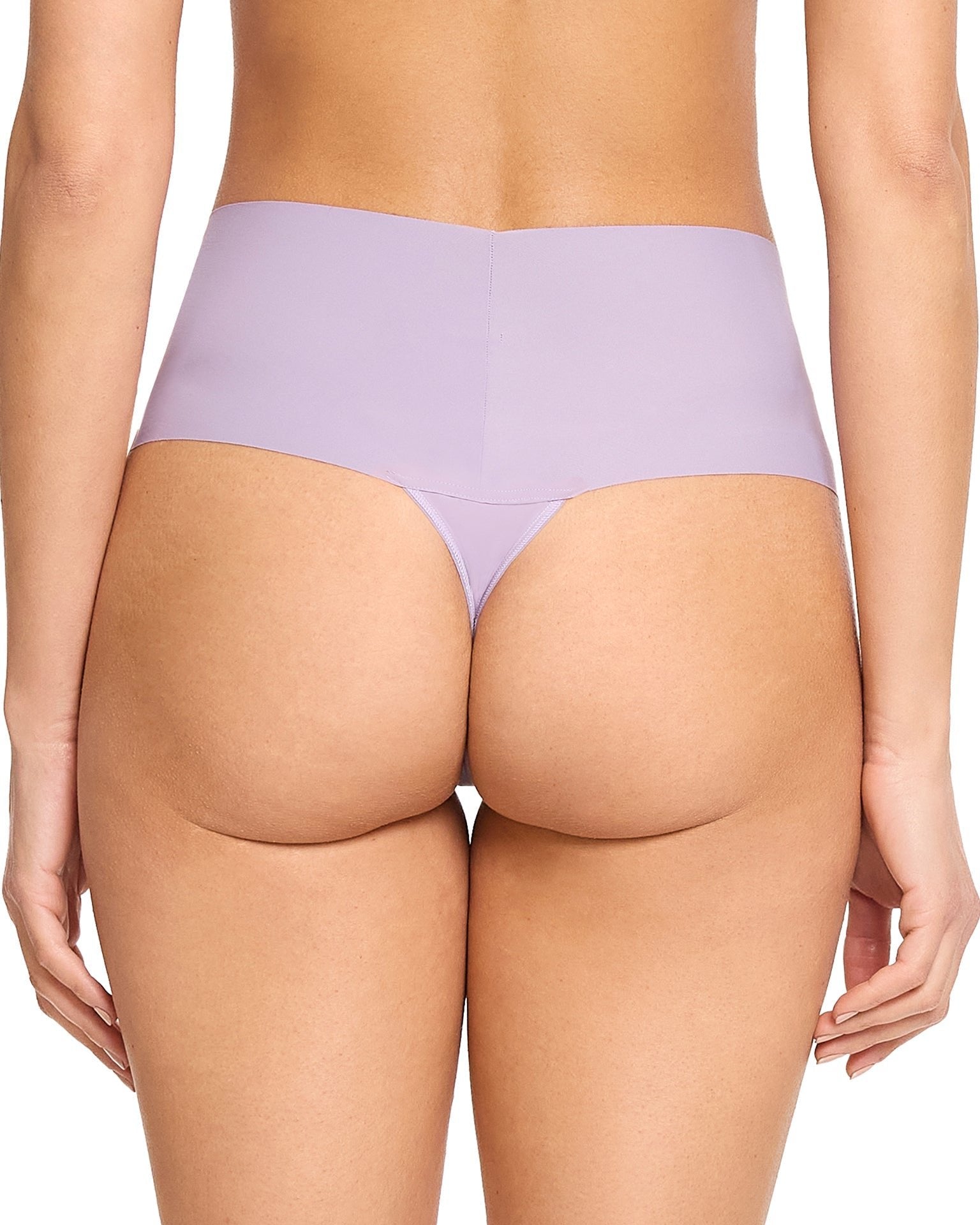 Breathesoft® High Rise Thong Aromatherapy Purple