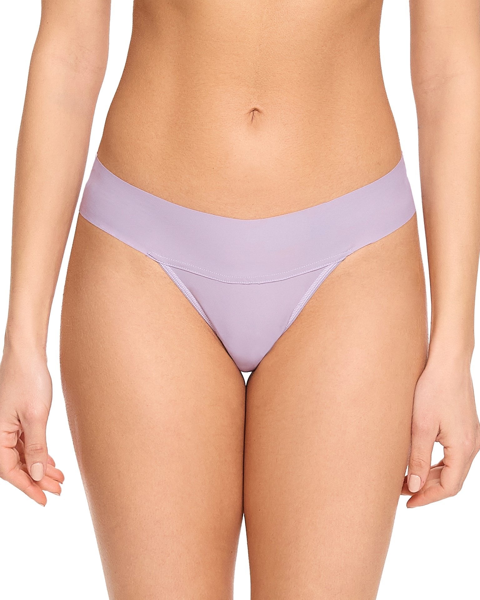 Breathesoft® Natural Rise Thong Aromatherapy Purple