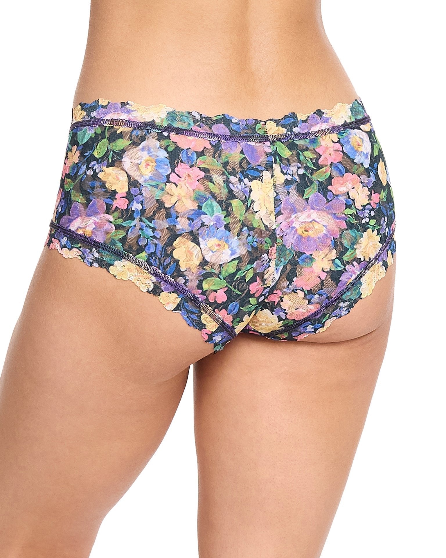 Printed Signature Lace Boyshort Dream Garden