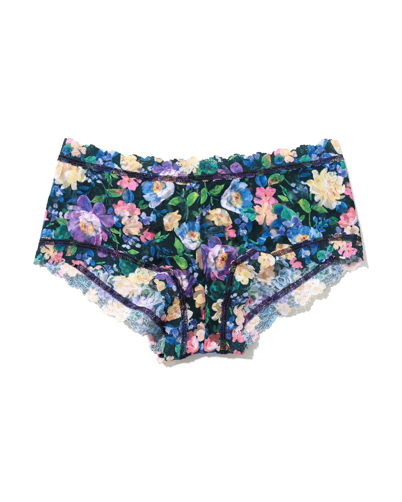 Printed Signature Lace Boyshort Dream Garden