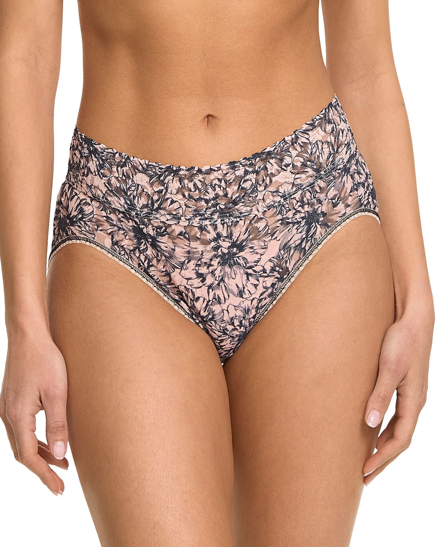 Printed Signature Lace French Brief Outline Sale