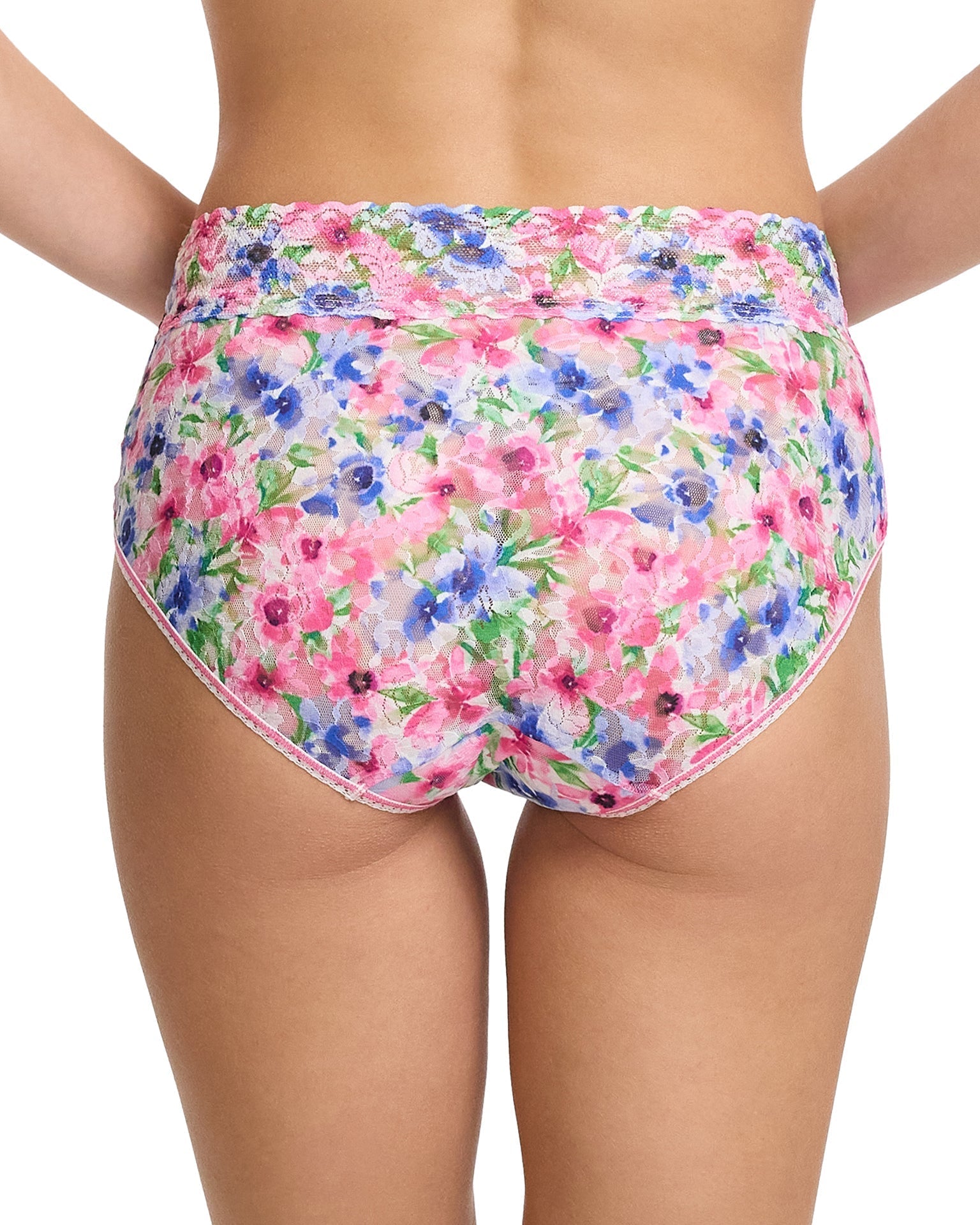 Printed Signature Lace® French Brief Paint And Pour