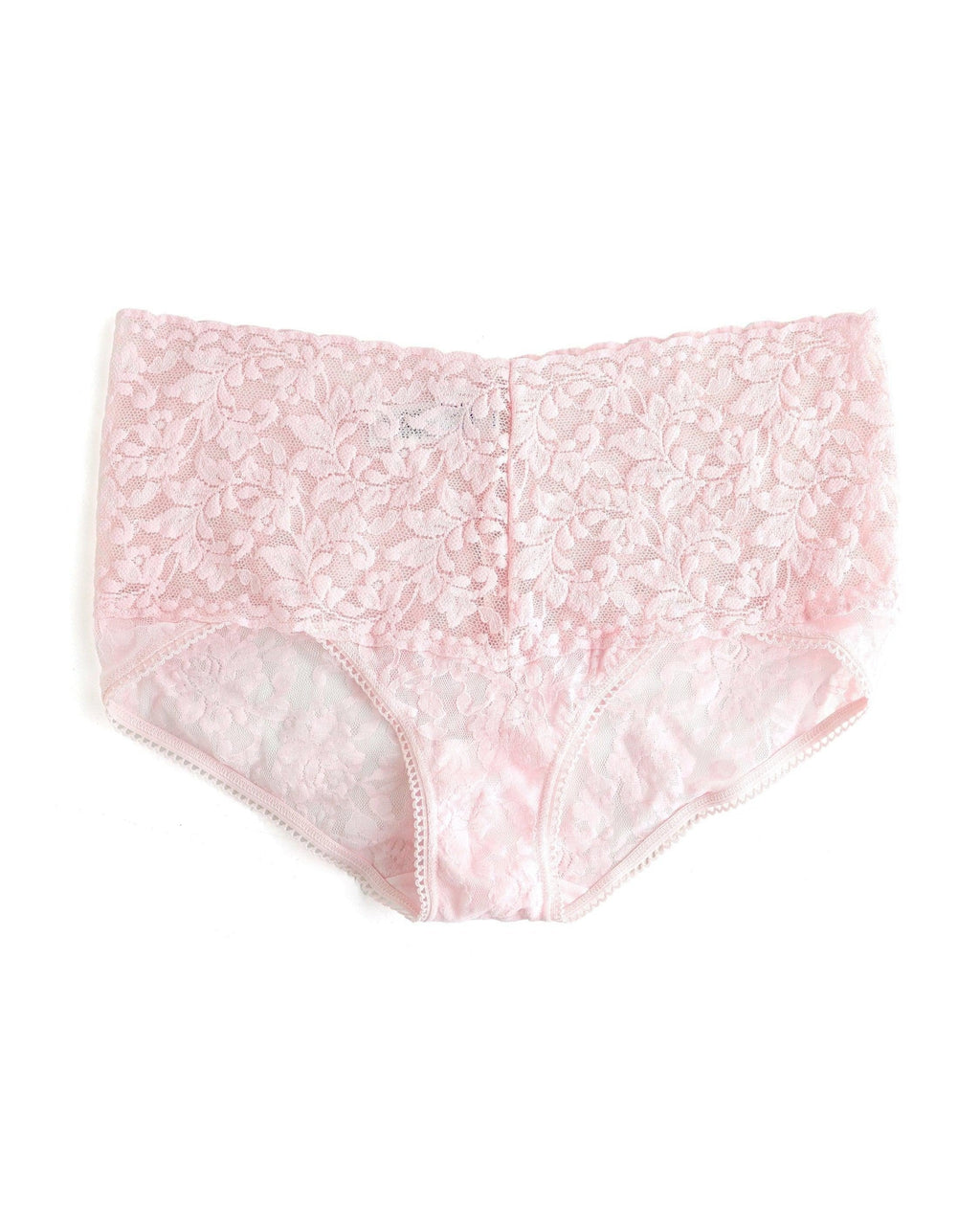Retro Lace V-Kini Bliss Pink