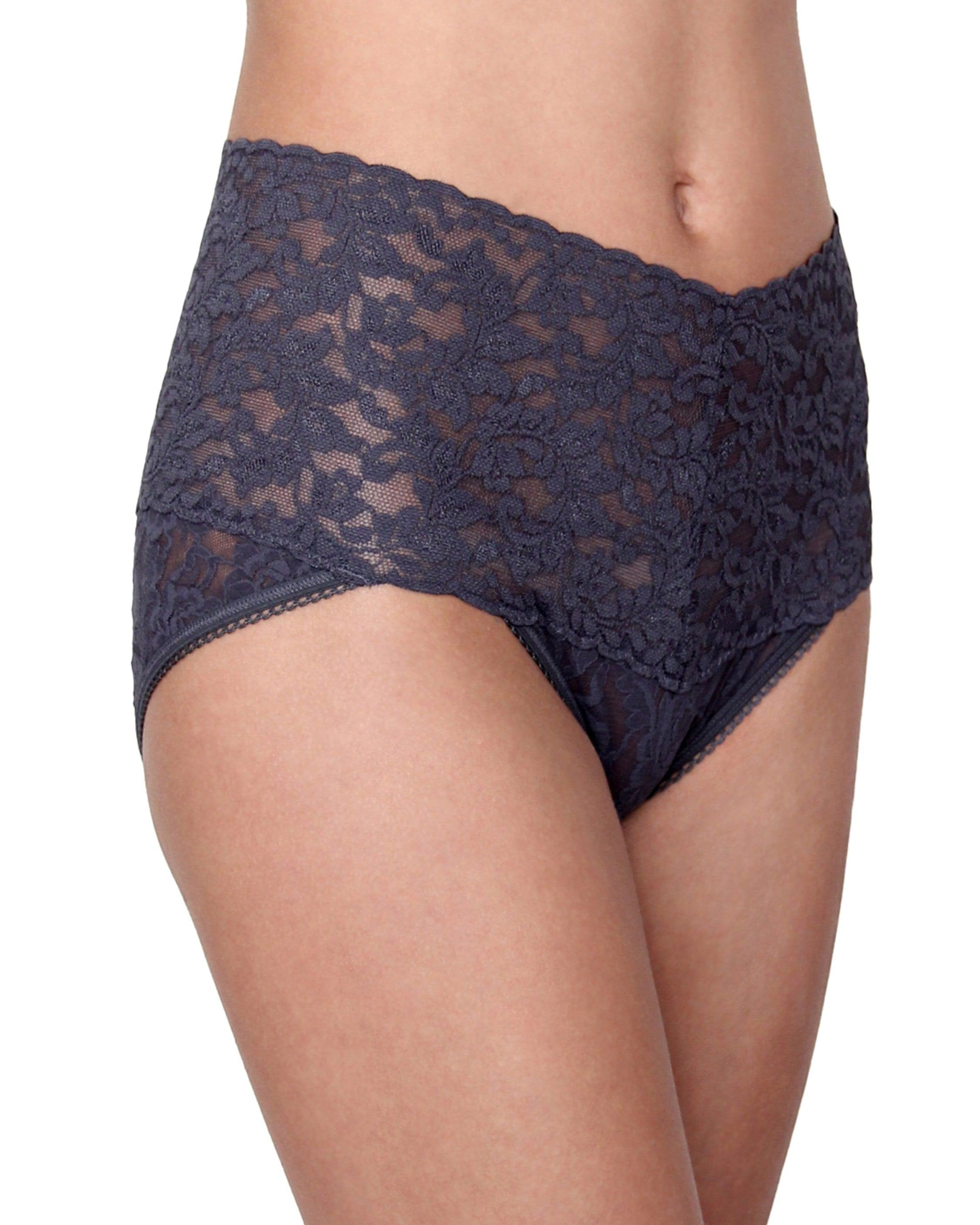 Retro Lace V-Kini Navy