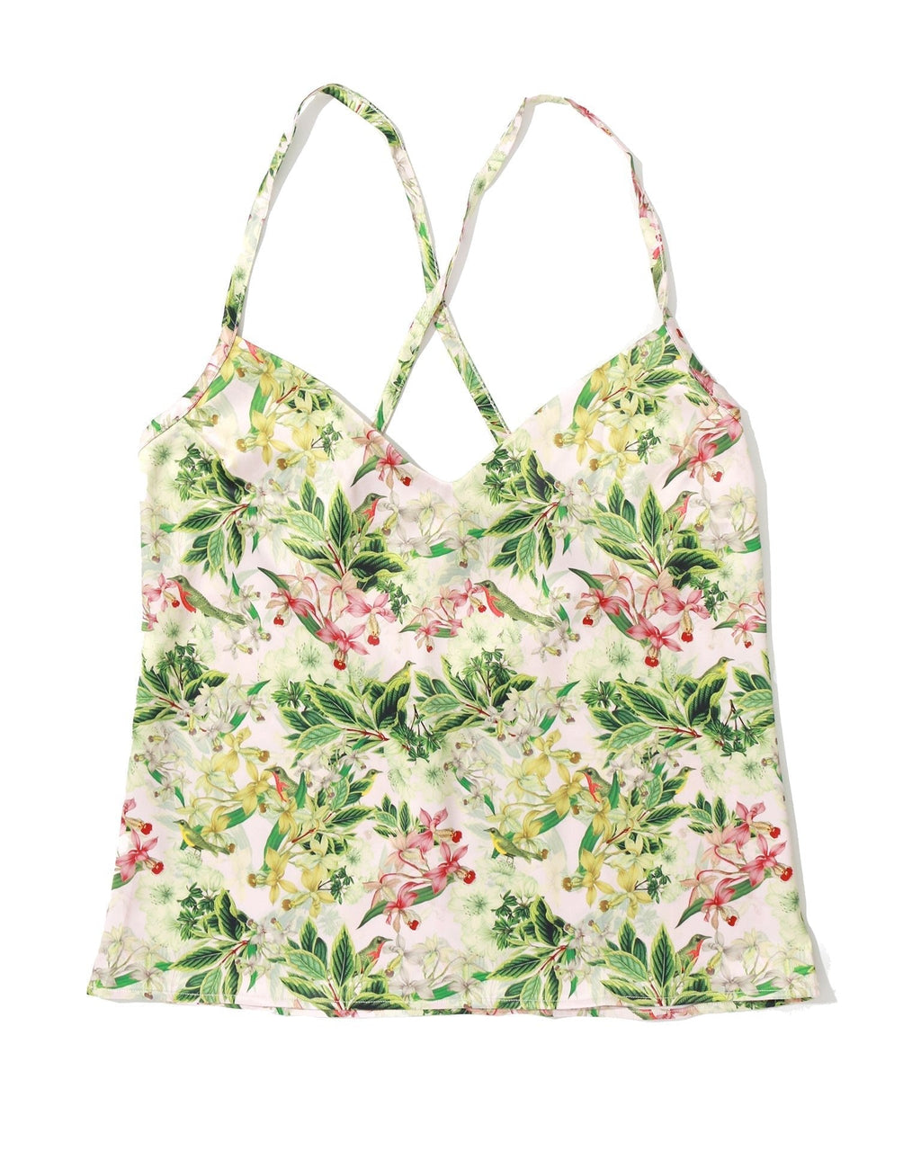 Satin Sleep Cami French Garden