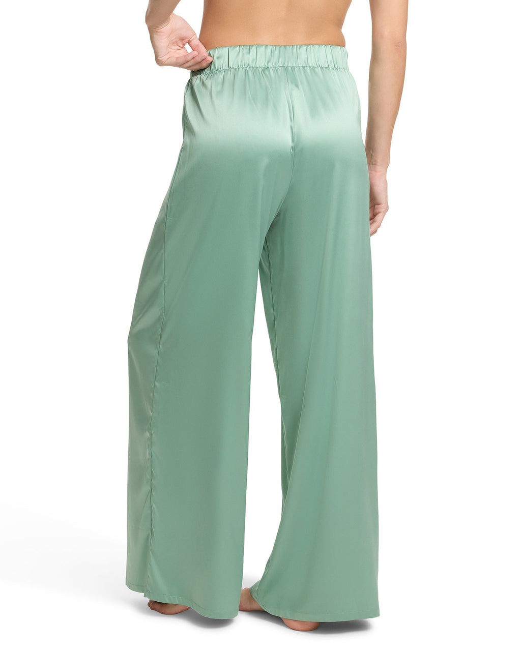 Satin Sleep Pant Green Tea