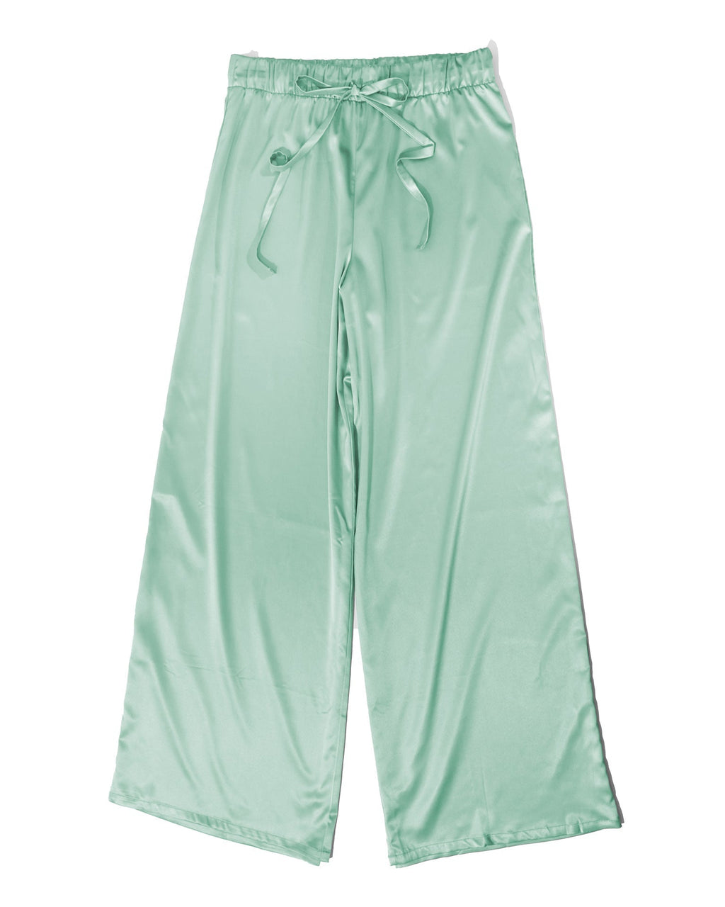 Satin Sleep Pant Green Tea