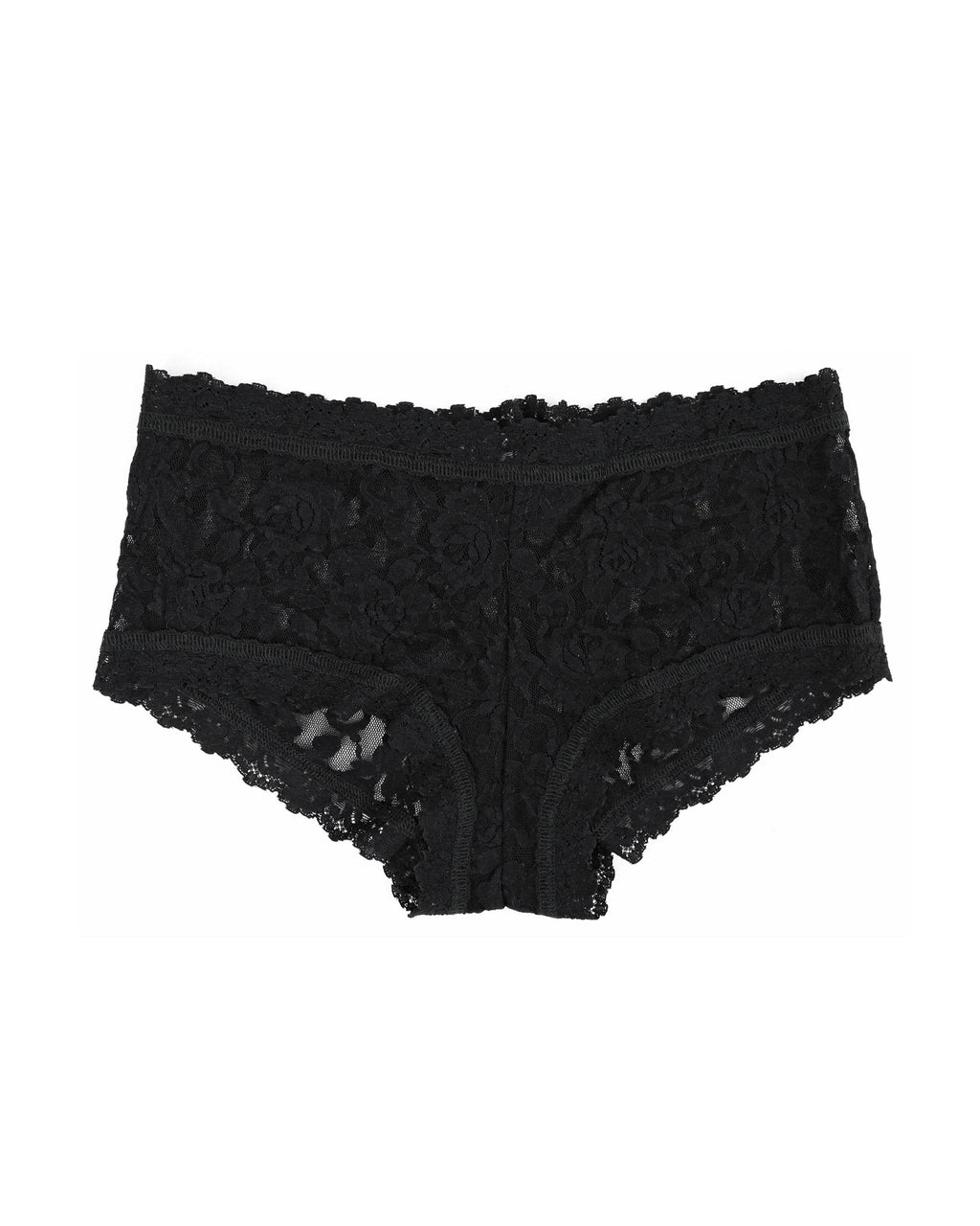 Signature Lace Boyshort Black