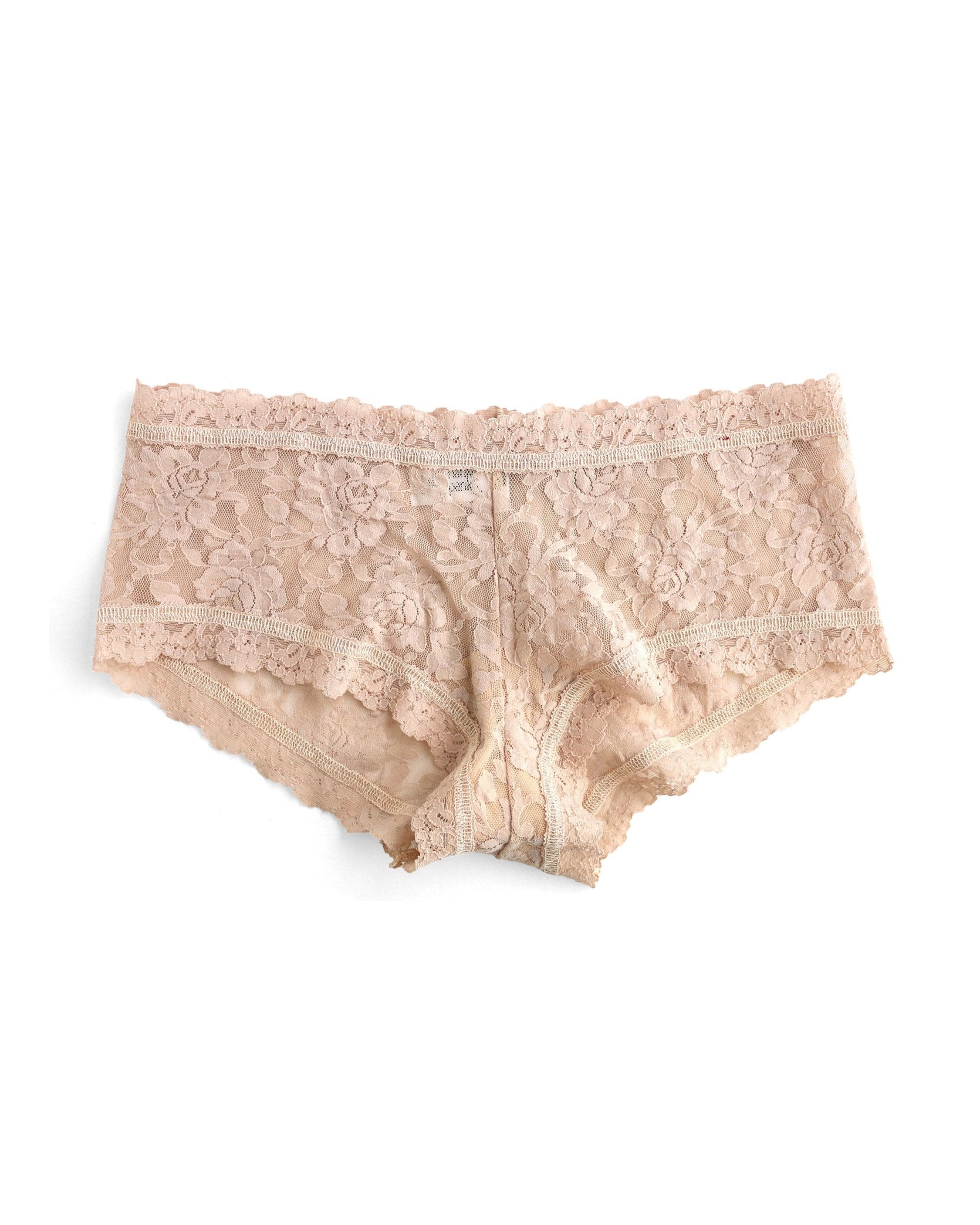Signature Lace Boyshort Chai
