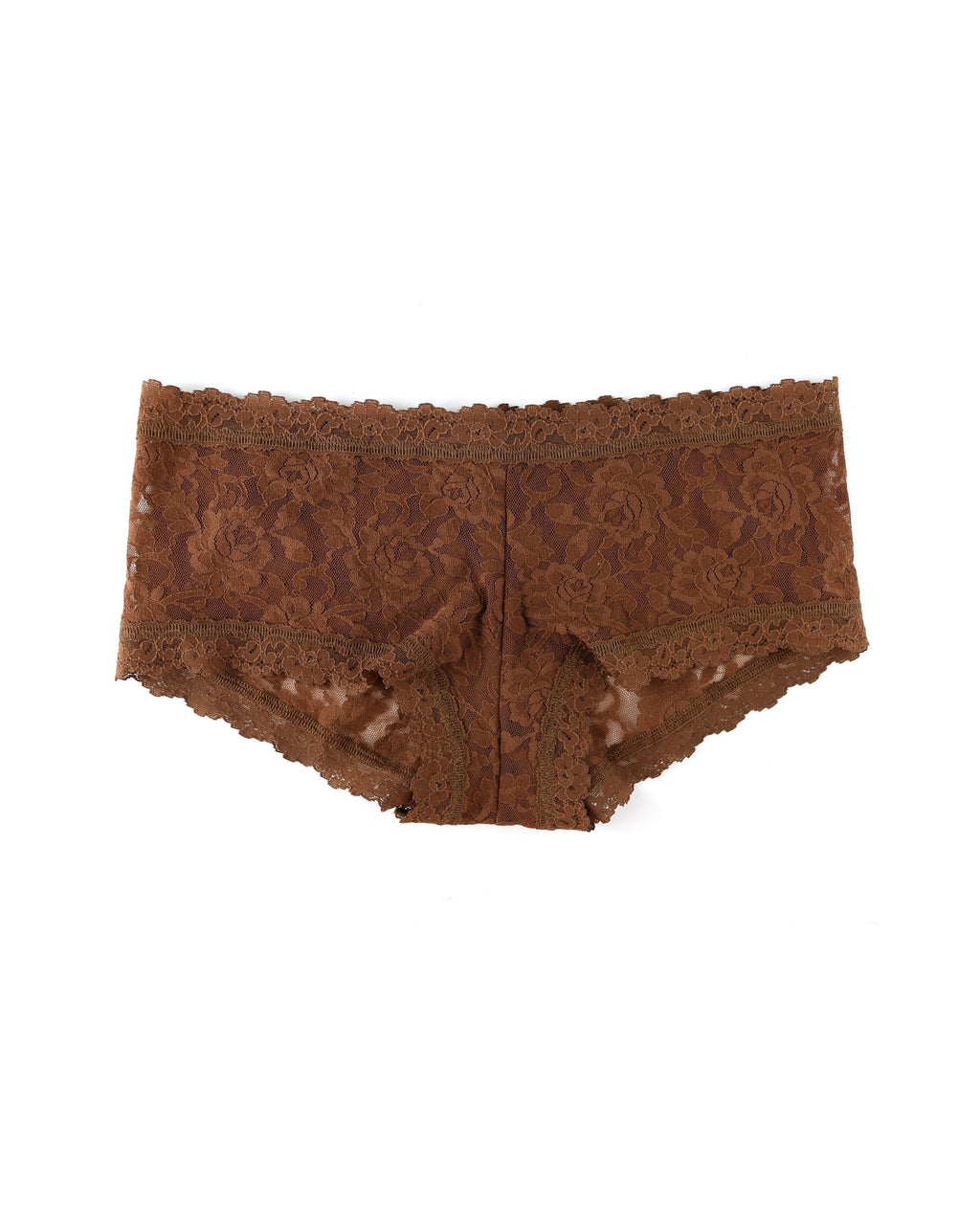 Signature Lace Boyshort Macchiato Brown