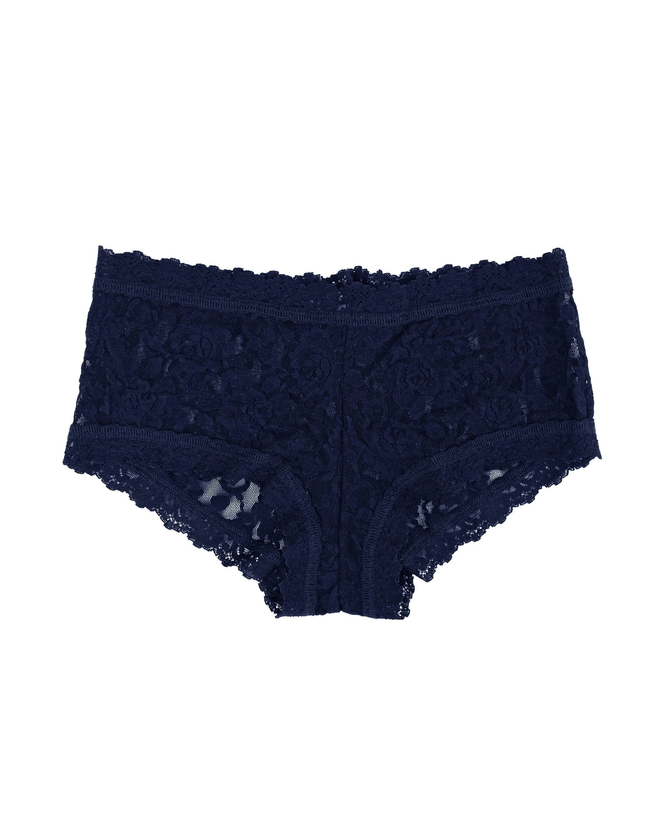 Signature Lace Boyshort Navy