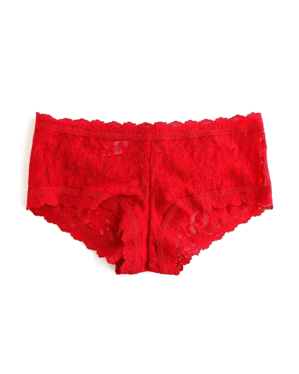 Signature Lace Boyshort Red