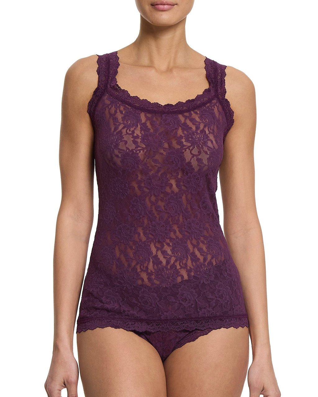 Signature Lace Classic Cami Stone Fruit Purple Sale