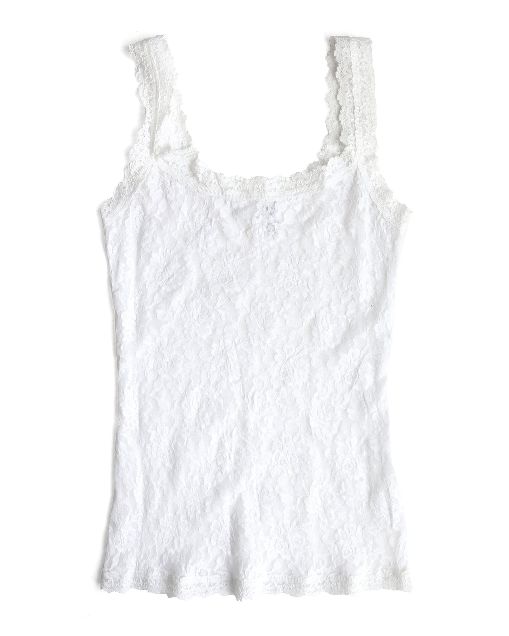 Signature Lace Classic Cami White